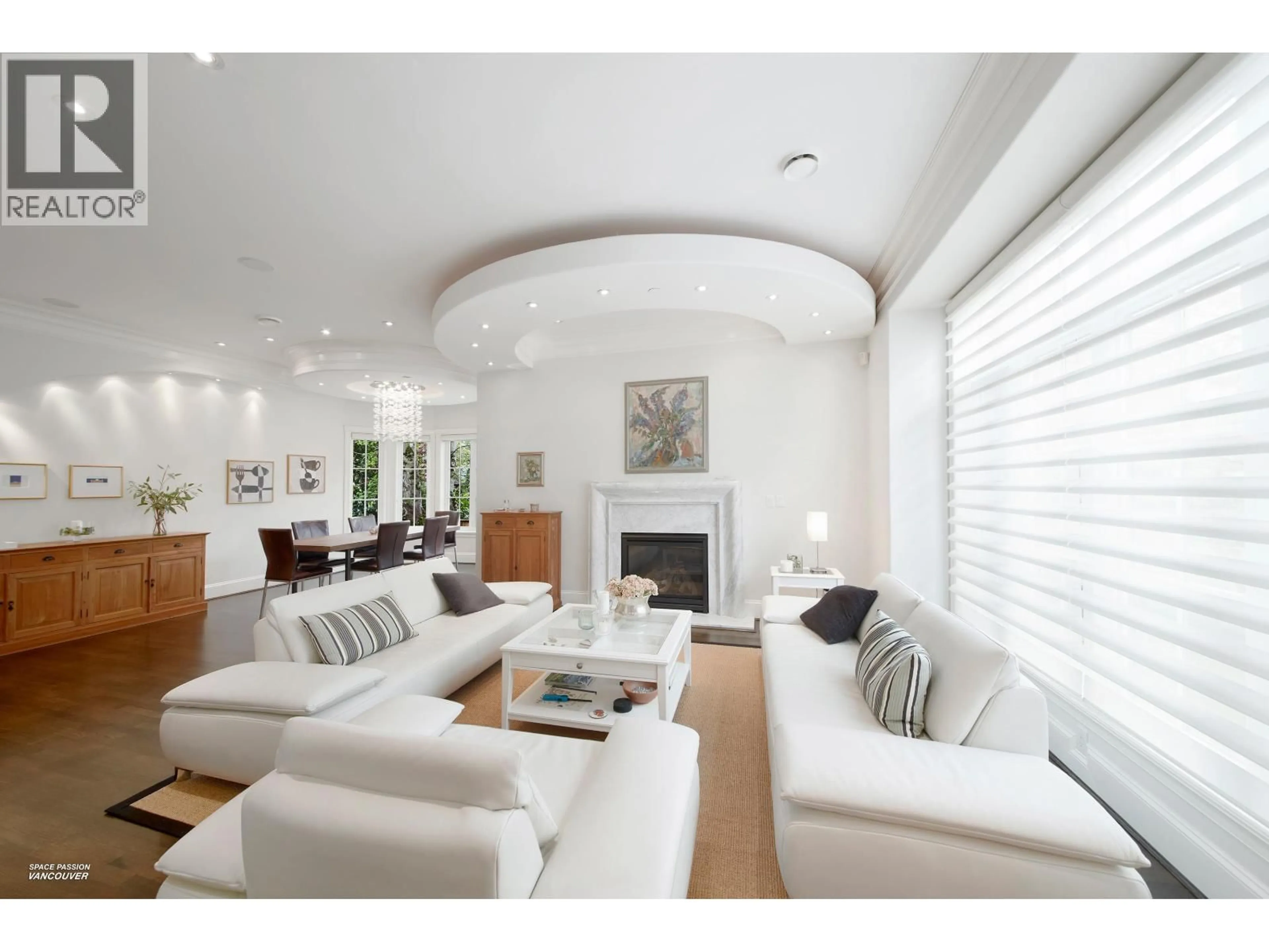 Living room with furniture, wood/laminate floor for 2262 36TH AVENUE, Vancouver British Columbia V6M1L5