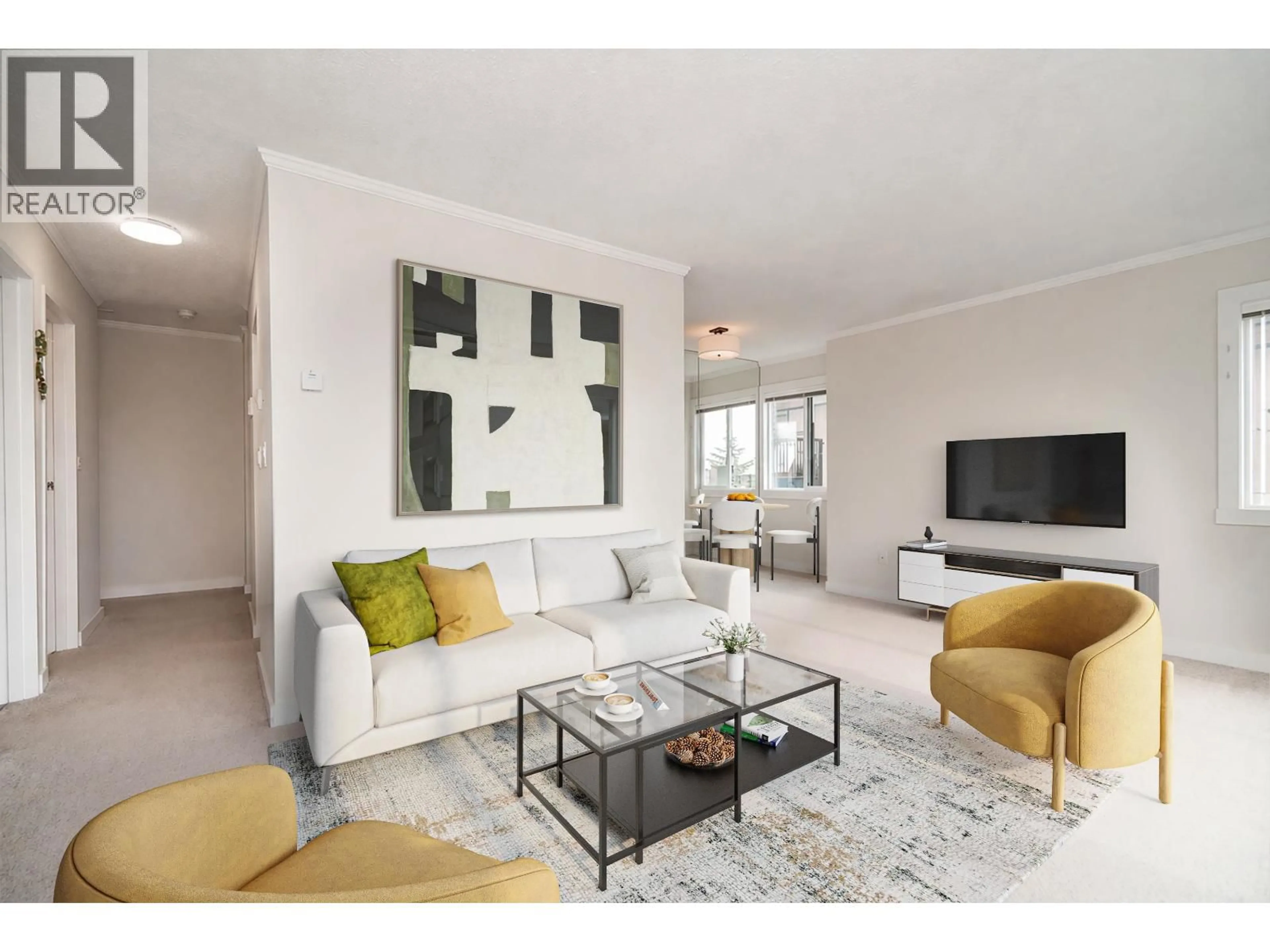 Living room with furniture, unknown for 309 - 240 MAHON AVENUE, North Vancouver British Columbia V7M3H4