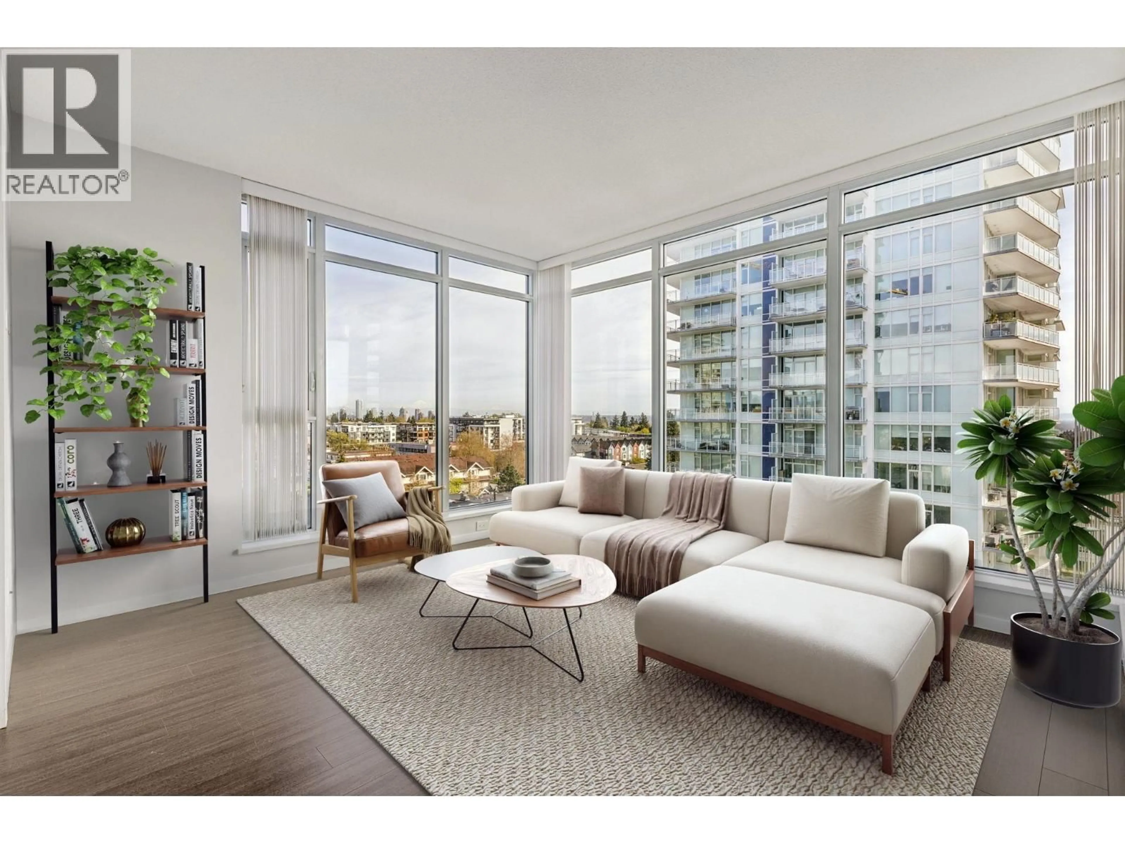 Living room with furniture, unknown for 808 - 6700 DUNBLANE AVENUE, Burnaby British Columbia V5H0J3