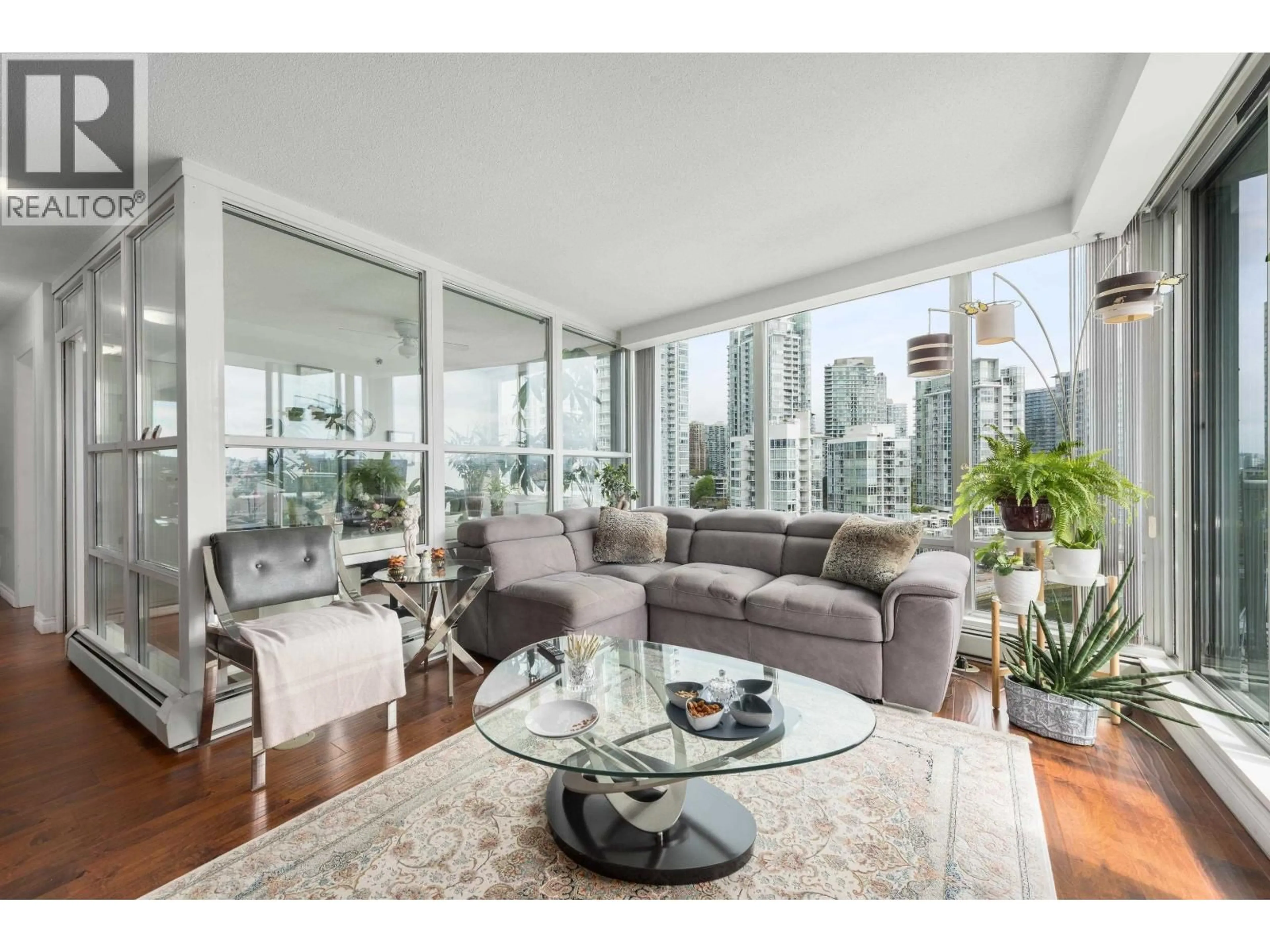 Living room with furniture, unknown for 1201 - 1228 MARINASIDE CRESCENT, Vancouver British Columbia V6Z2W4