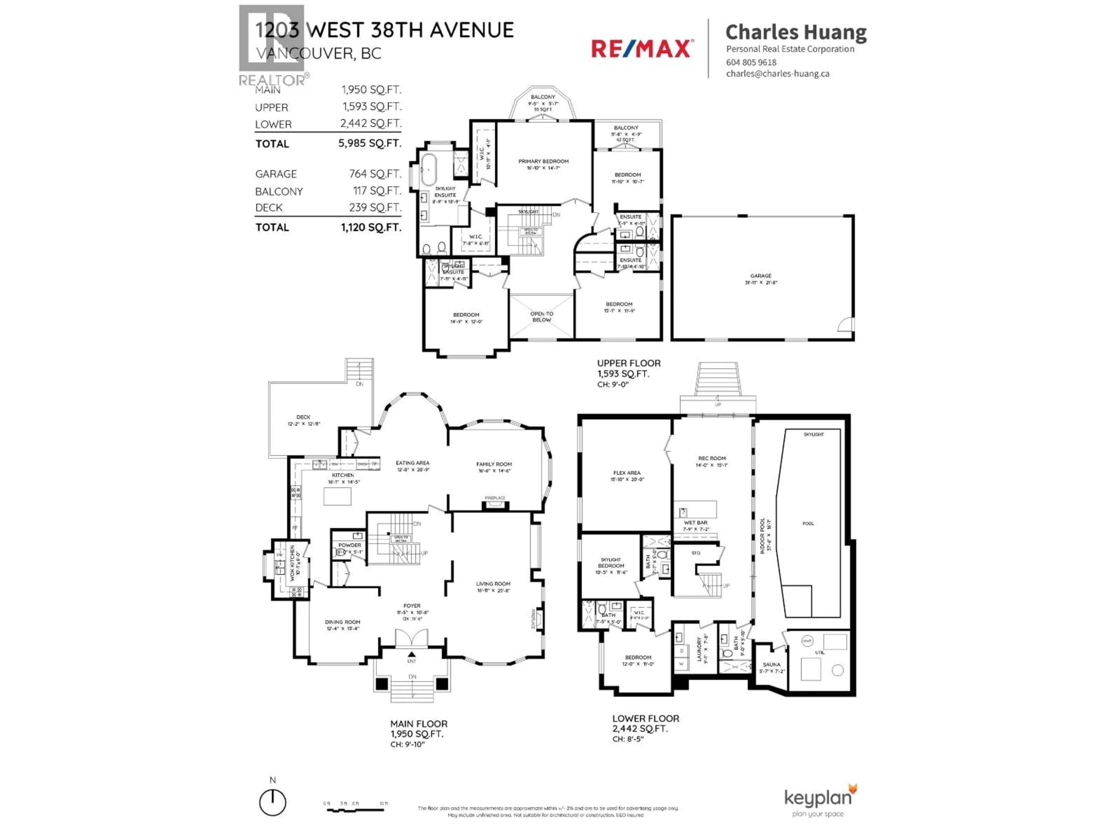 Floor plan for 1203 38TH AVENUE, Vancouver British Columbia V6M1R2