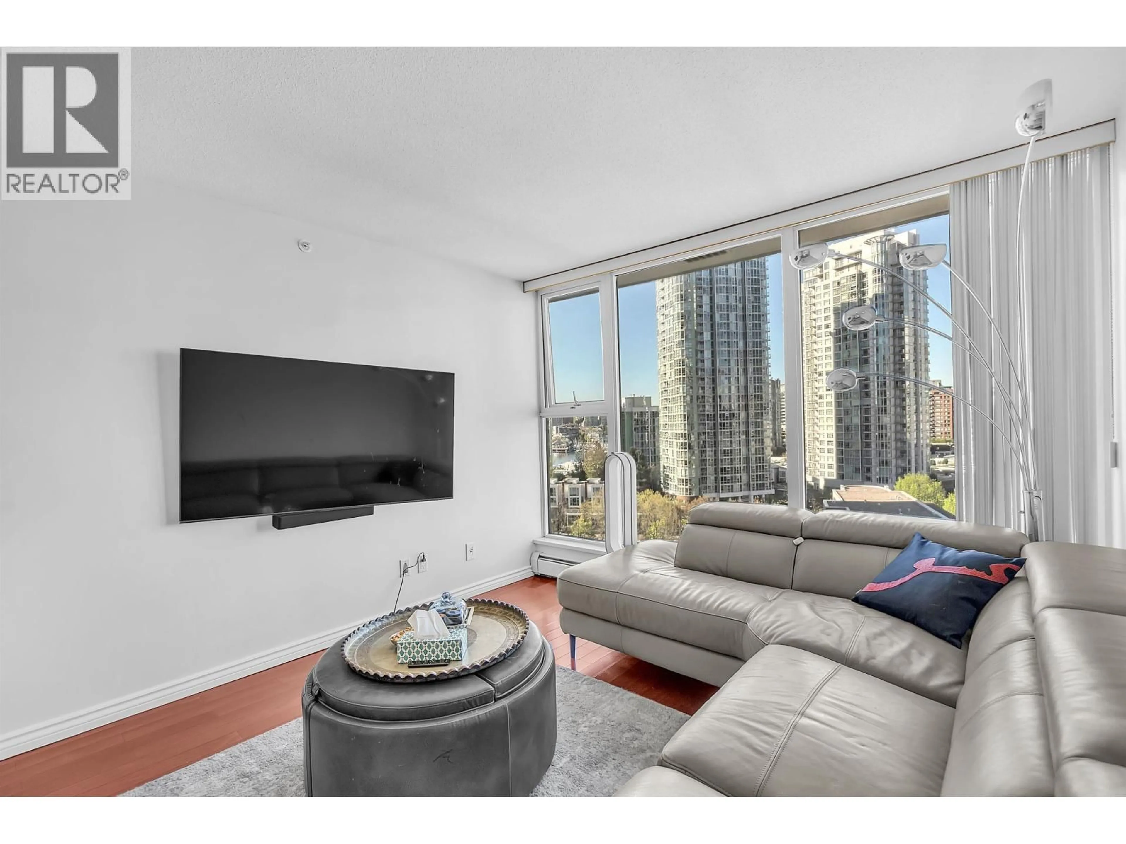 Living room with furniture, unknown for 1507 - 1008 CAMBIE STREET, Vancouver British Columbia V6B6J7