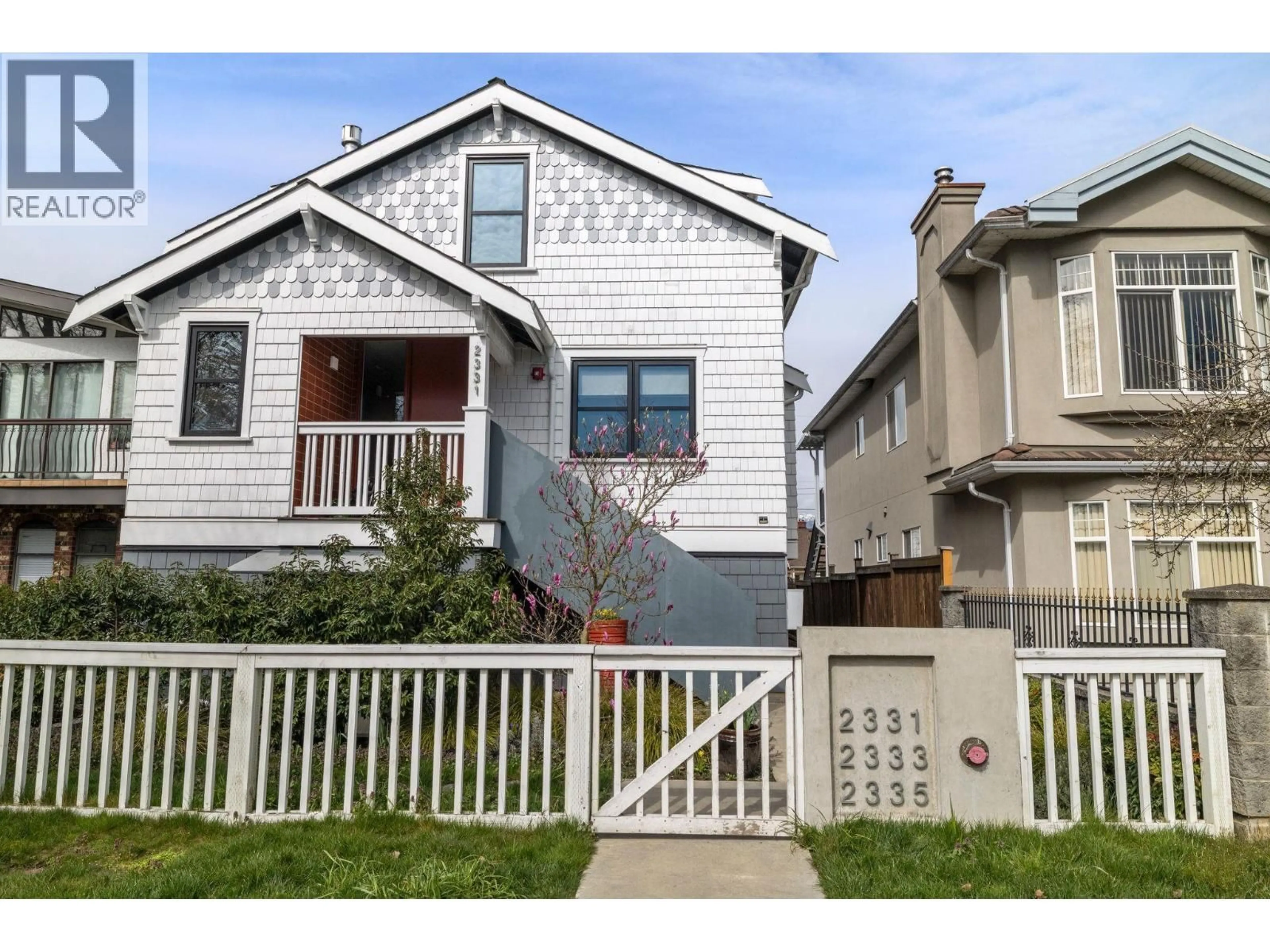 Home with vinyl exterior material, street for 2333 NAPIER STREET, Vancouver British Columbia V5L2P4