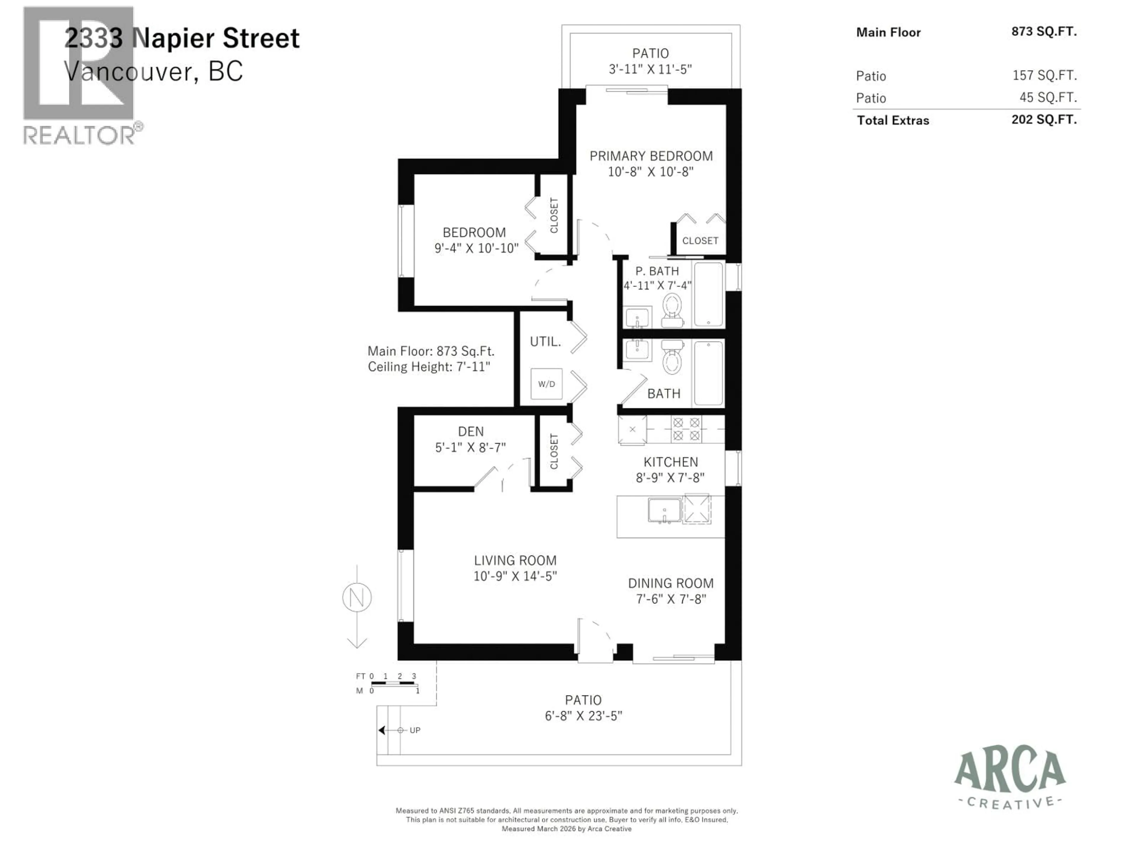 Floor plan for 2333 NAPIER STREET, Vancouver British Columbia V5L2P4