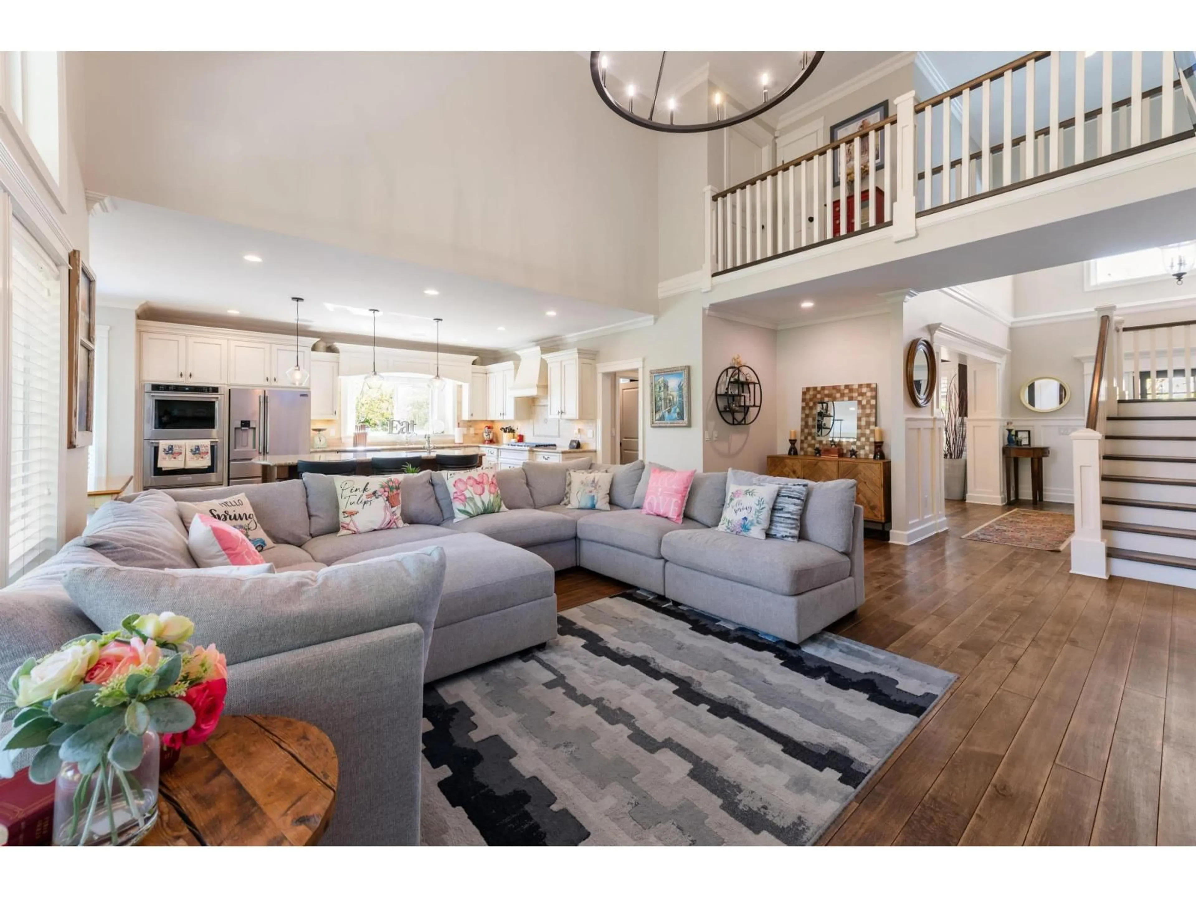 Living room with furniture, unknown for 5848 163B STREET, Surrey British Columbia V3S4Y5