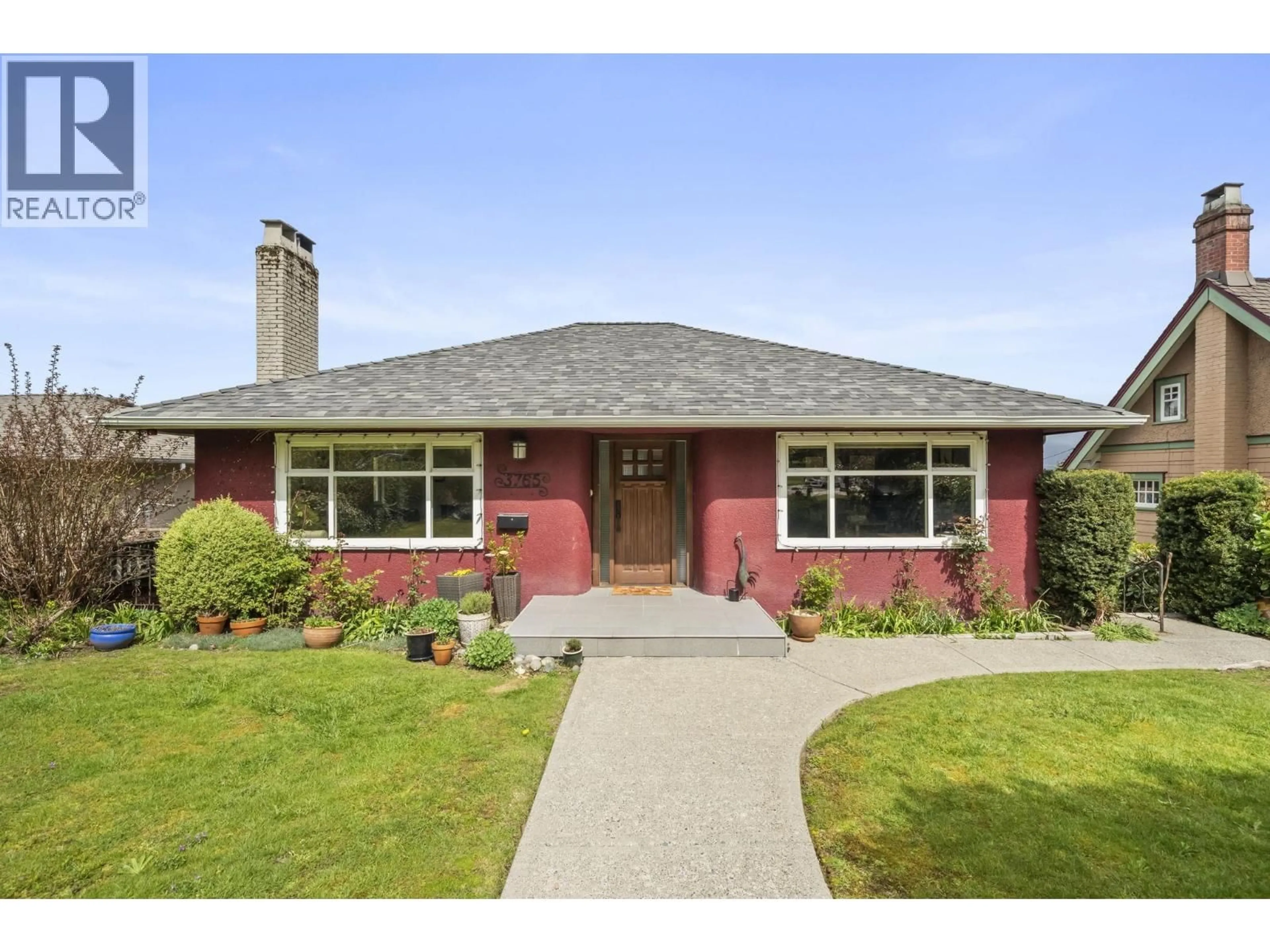 Home with brick exterior material, street for 3765 EDINBURGH STREET, Burnaby British Columbia V5C1R4