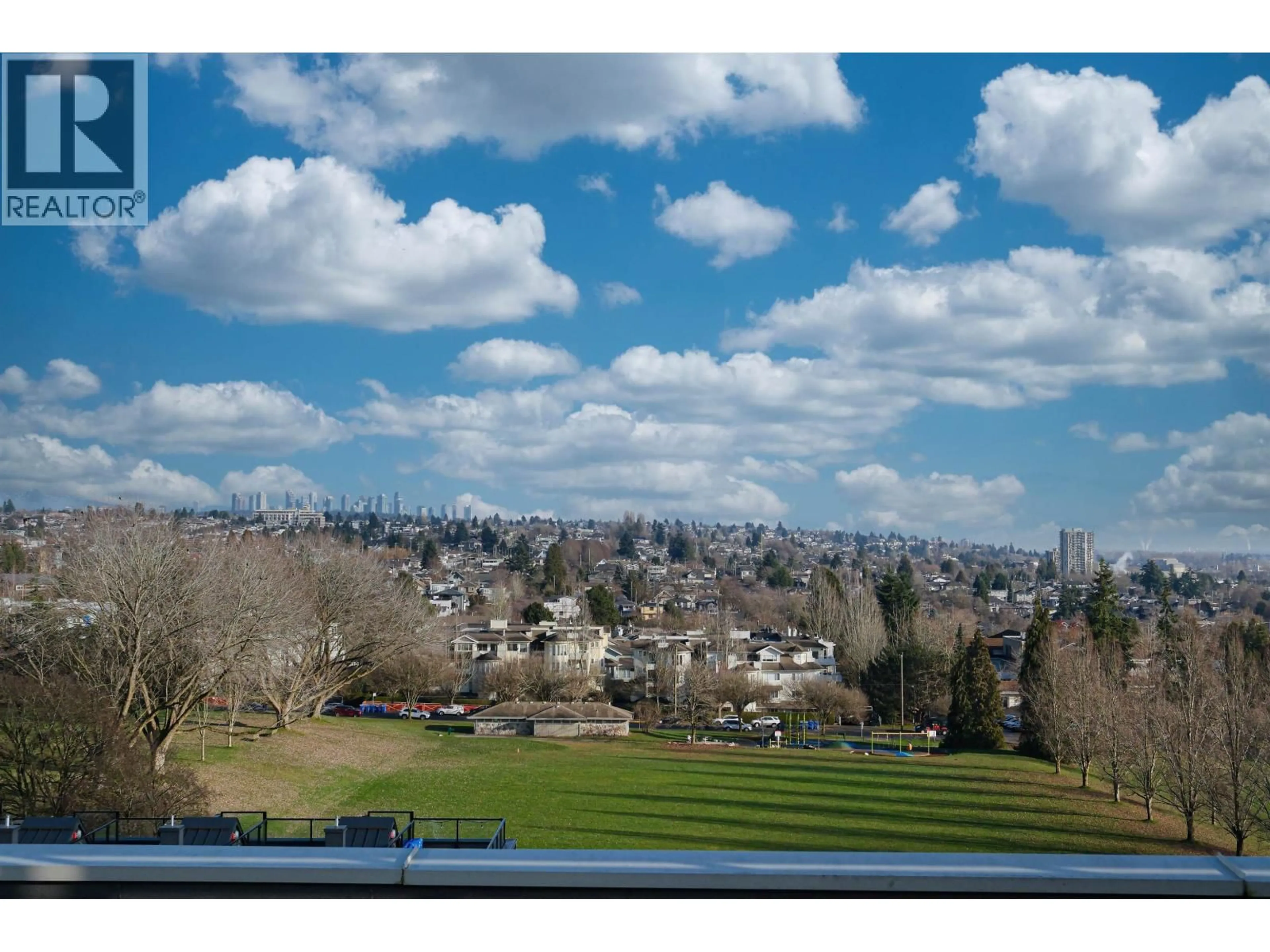 A pic from outside/outdoor area/front of a property/back of a property/a pic from drone, city buildings view from balcony for 602 - 7638 CAMBIE STREET, Vancouver British Columbia V6P3H7