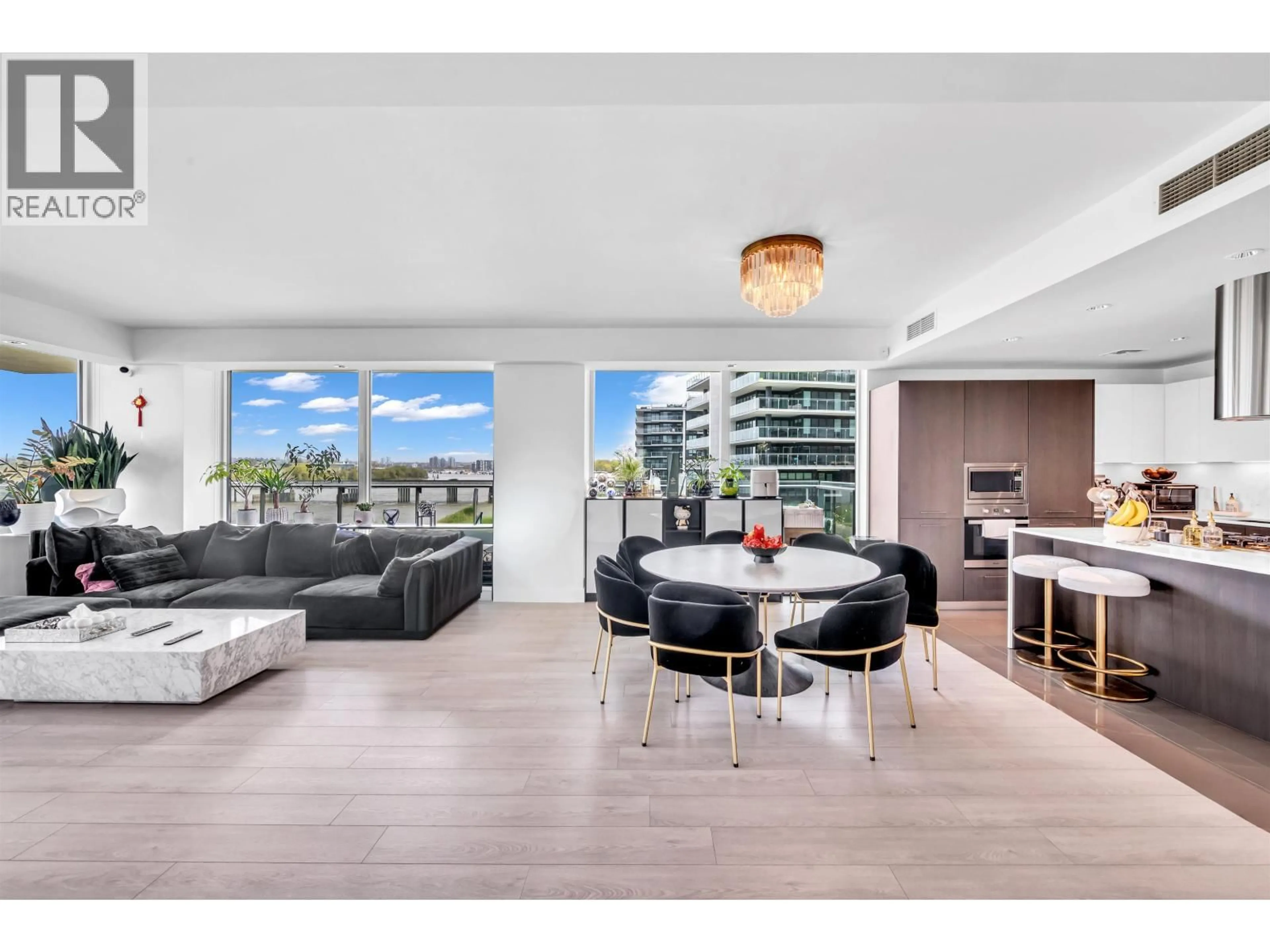 Living room with furniture, unknown for 302 - 6633 PEARSON WAY, Richmond British Columbia V7C0C4