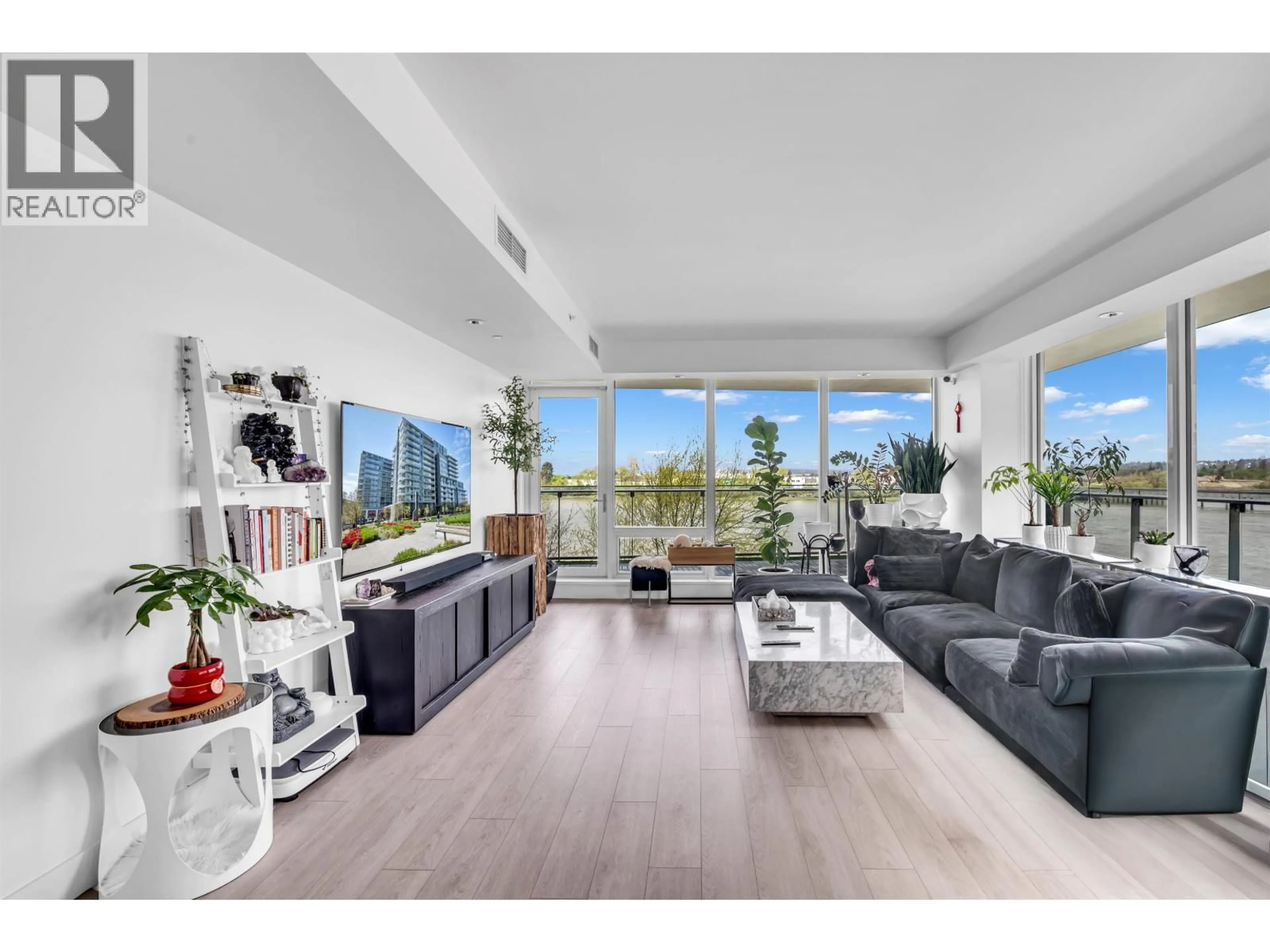 Living room with furniture, unknown for 302 - 6633 PEARSON WAY, Richmond British Columbia V7C0C4