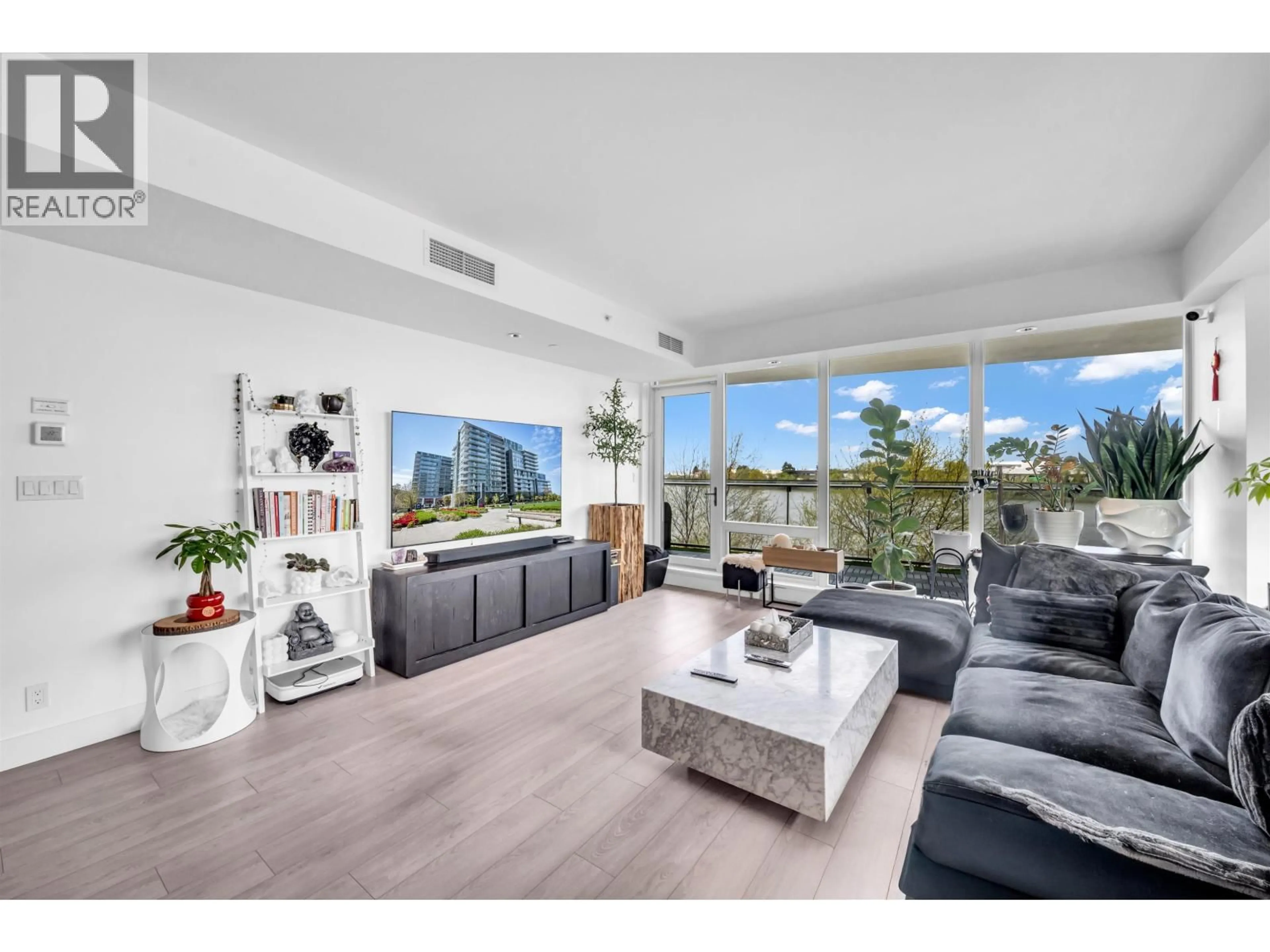 Living room with furniture, unknown for 302 - 6633 PEARSON WAY, Richmond British Columbia V7C0C4