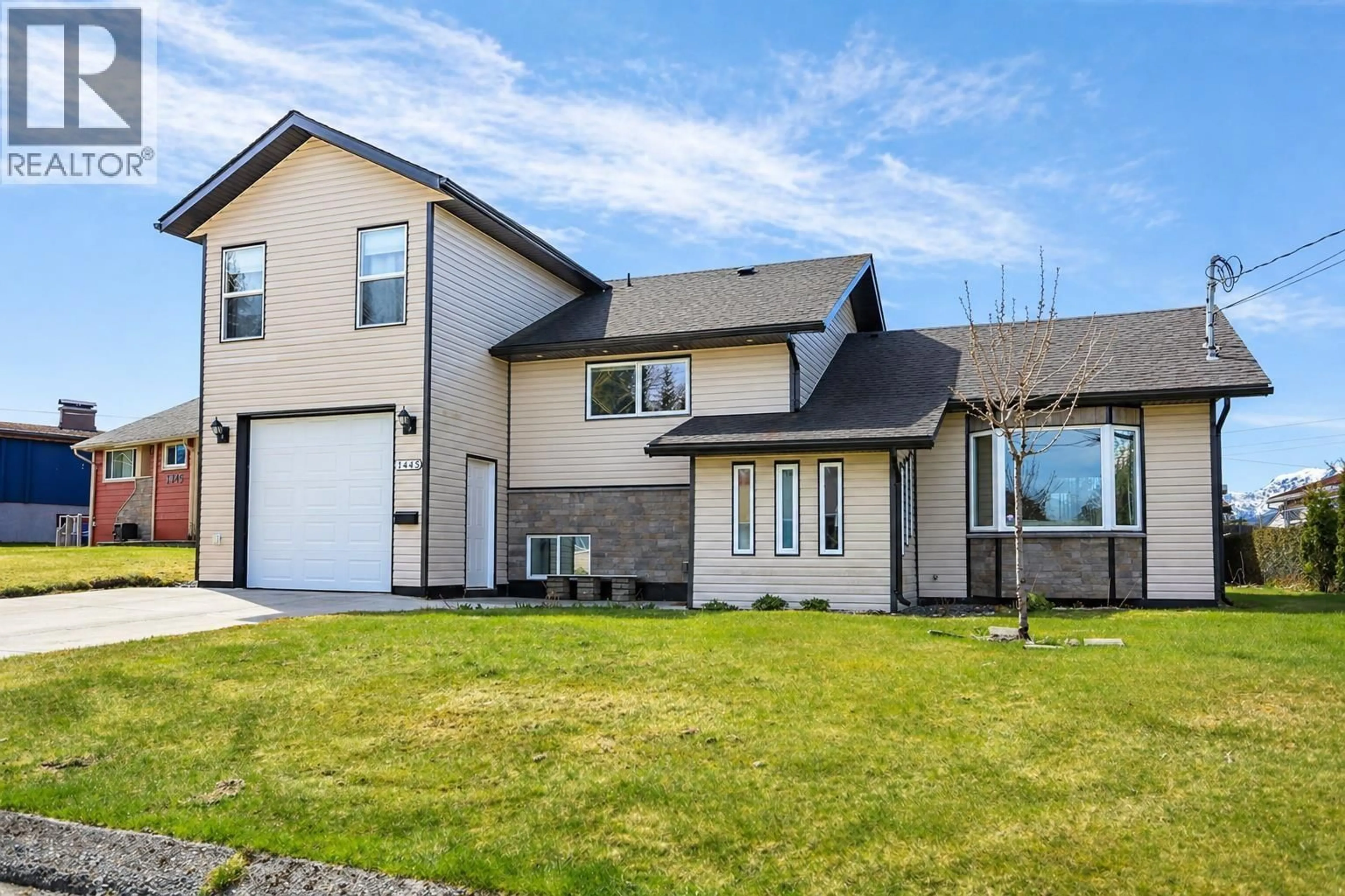 Home with vinyl exterior material, street for 1445 CORMORANT AVENUE, Kitimat British Columbia V8C1R9
