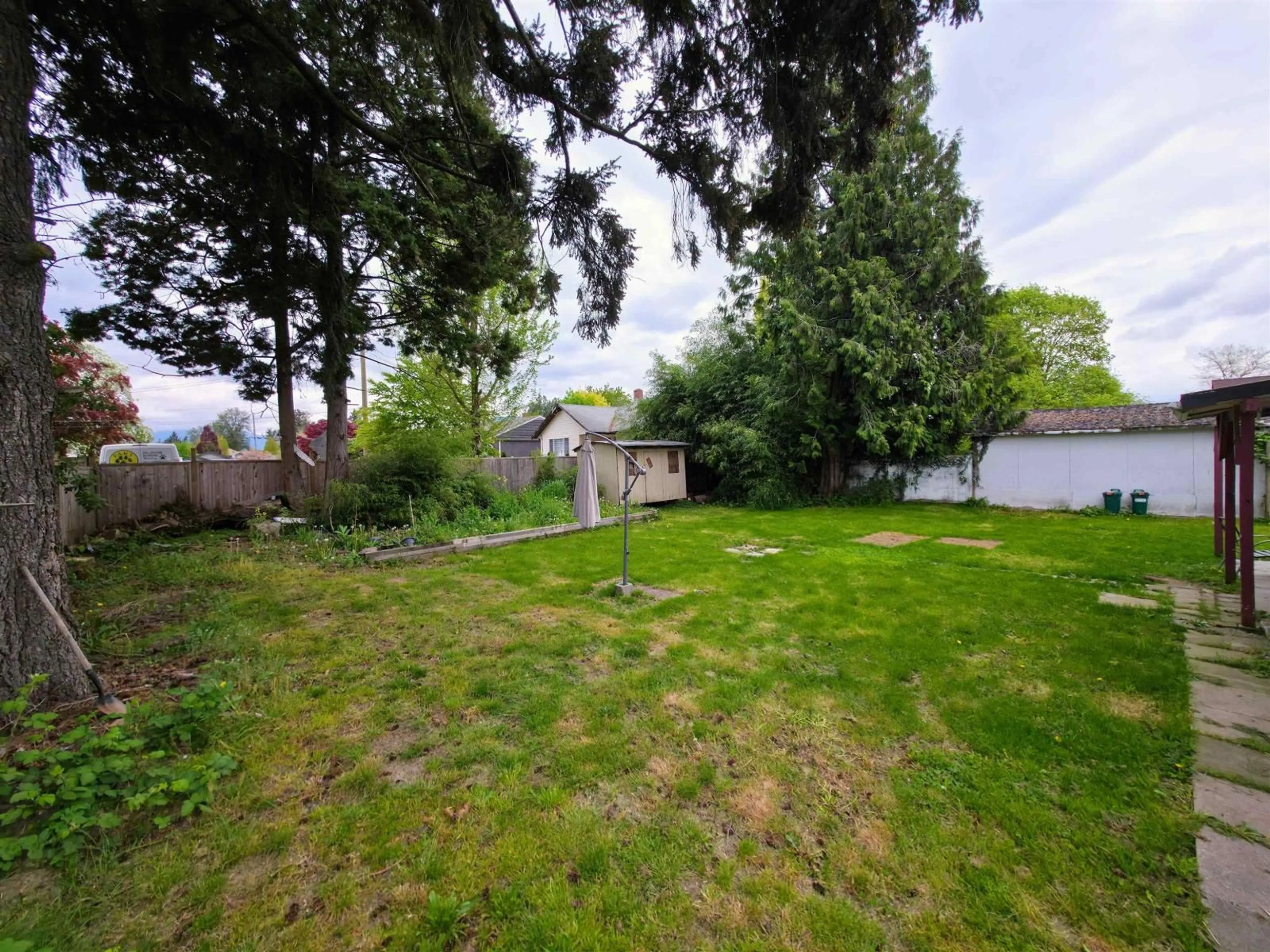 A pic from outside/outdoor area/front of a property/back of a property/a pic from drone, forest/trees view for 46155 LEWIS AVENUE, Chilliwack British Columbia V2P3E2