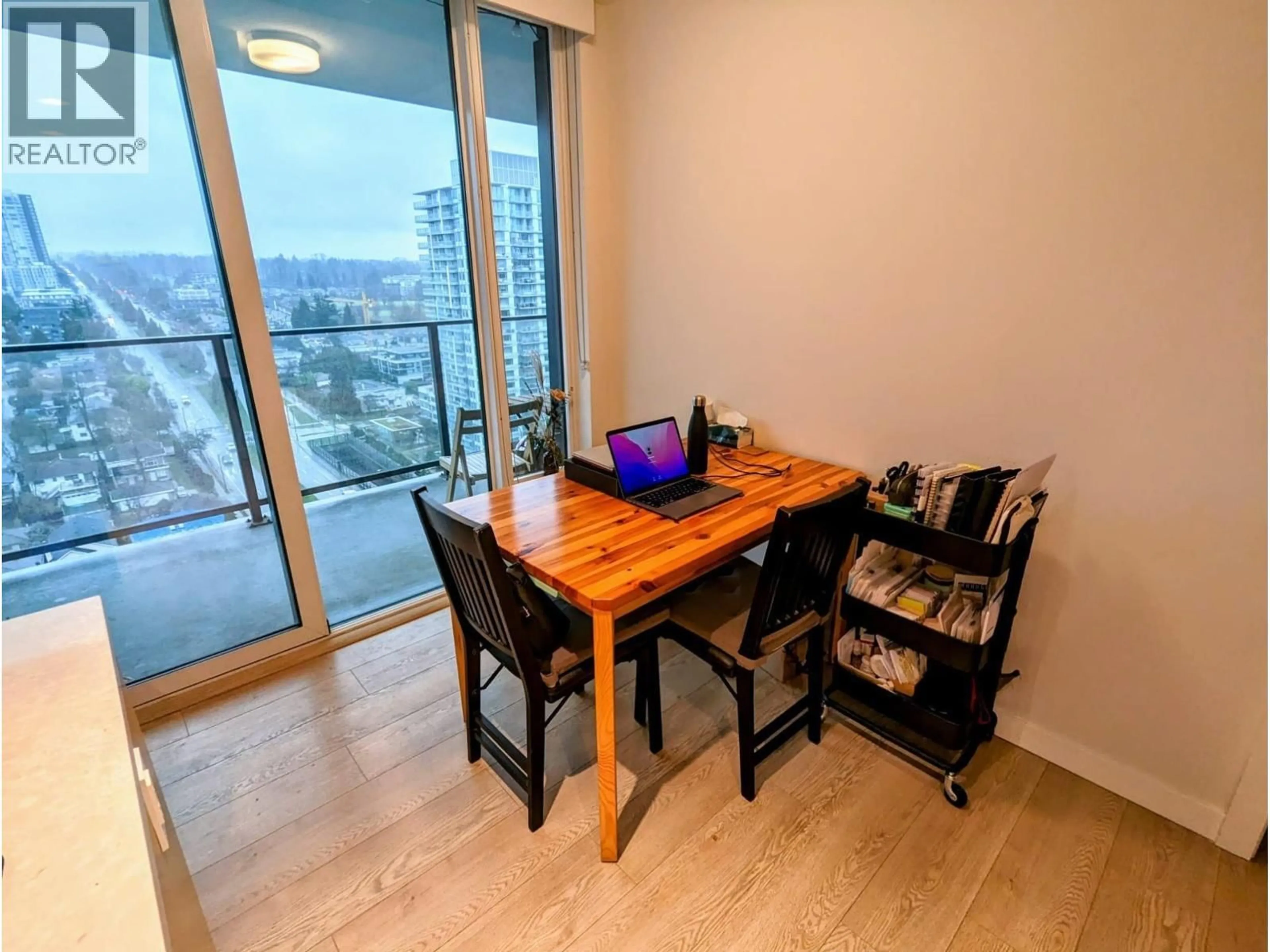 Dining room, wood/laminate floor for 2004 - 8189 CAMBIE STREET, Vancouver British Columbia V6P0G6