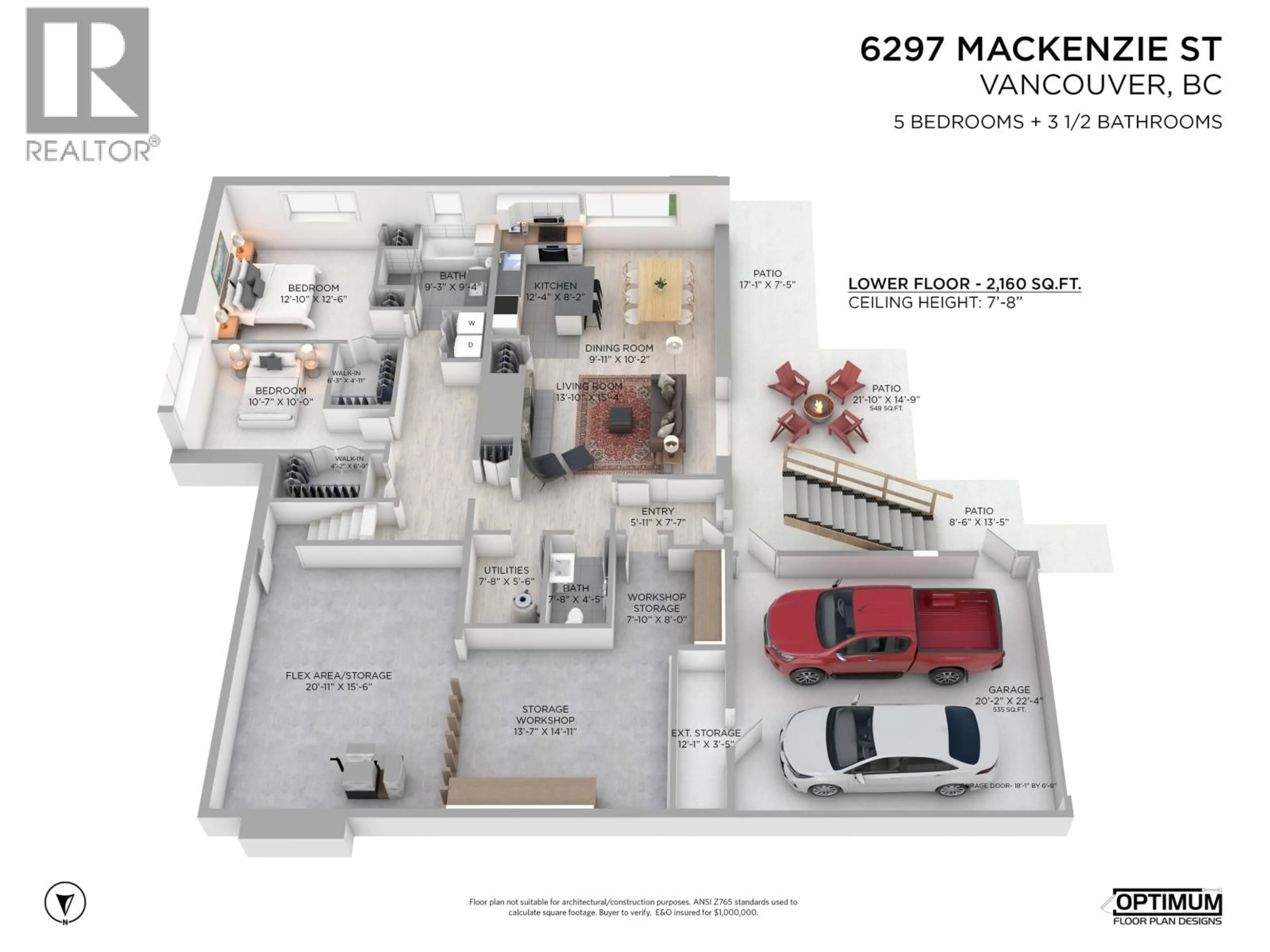 Floor plan for 6297 MACKENZIE STREET, Vancouver British Columbia V6N1H4