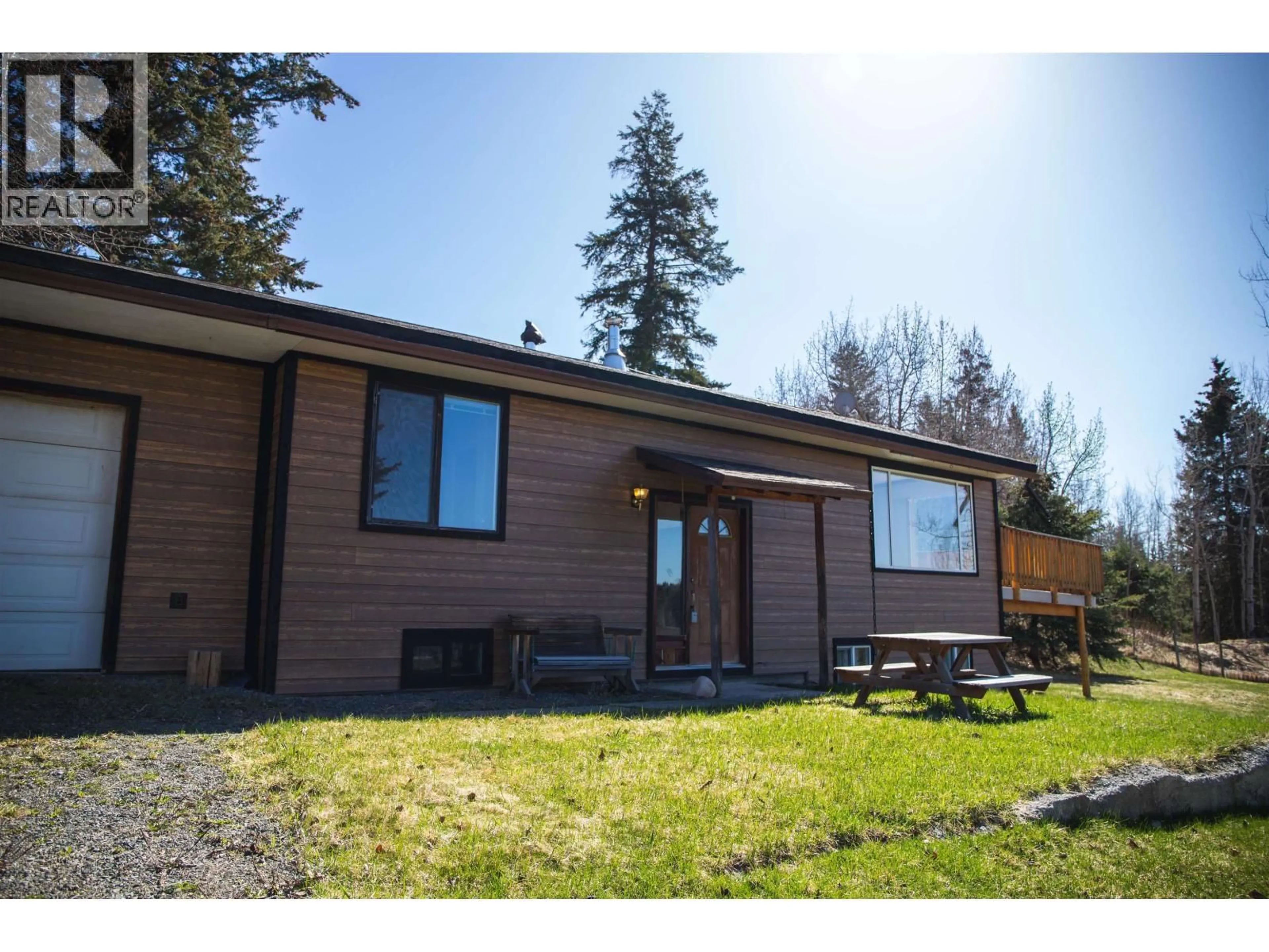 A pic from outside/outdoor area/front of a property/back of a property/a pic from drone, unknown for 7115 CONNIE ROAD, Bridge Lake British Columbia V0K1X2