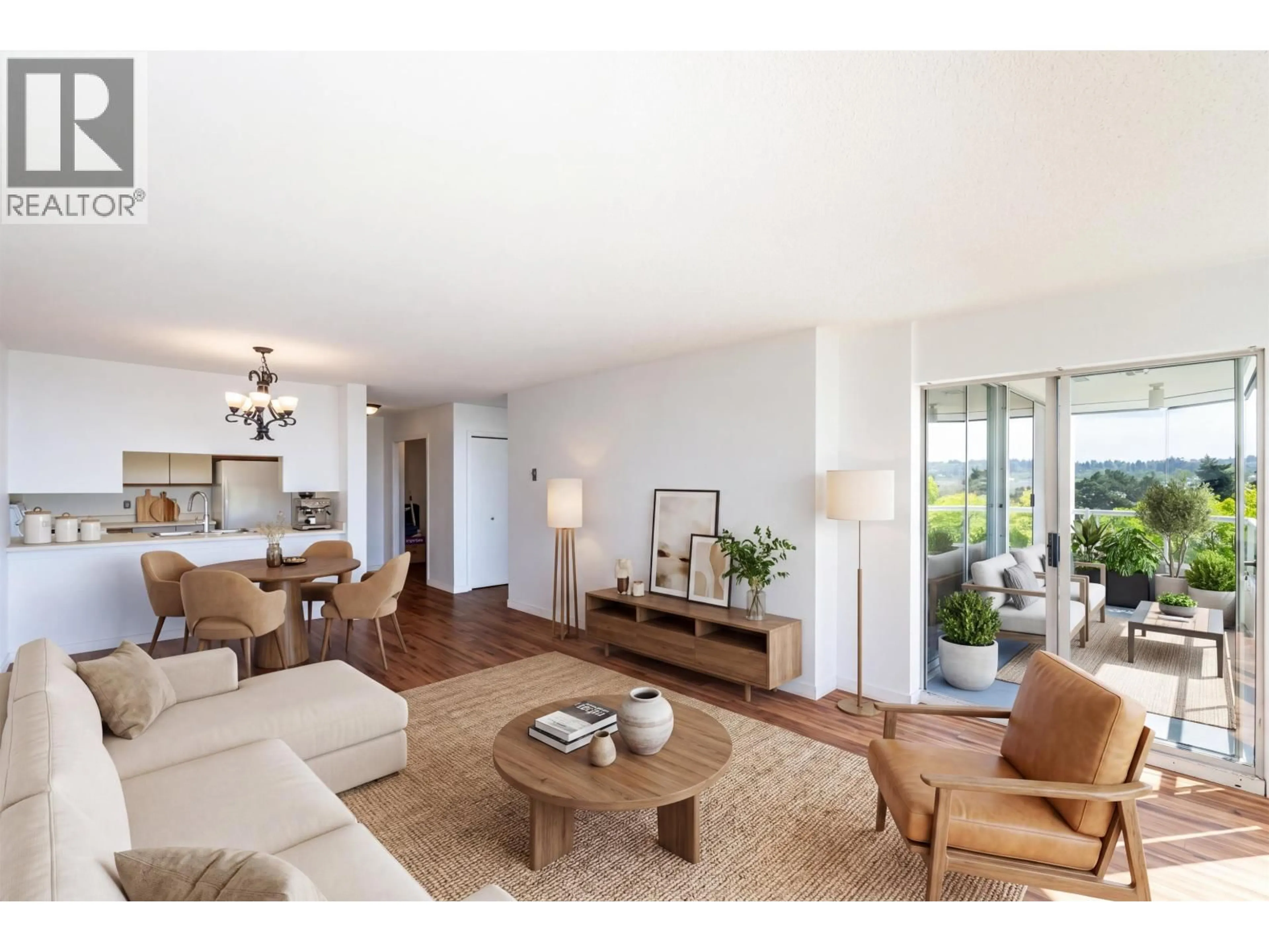 Living room with furniture, unknown for 504 - 1065 QUAYSIDE DRIVE, New Westminster British Columbia V3M1C5