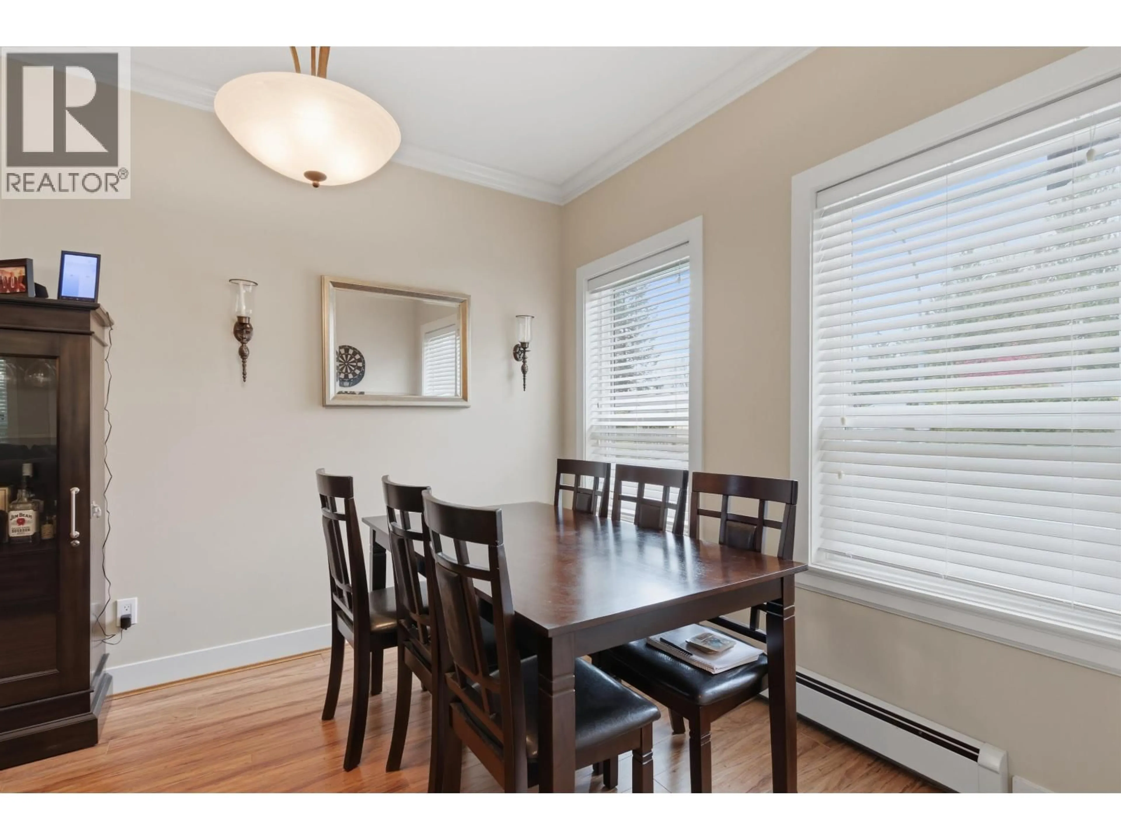 Dining room, wood/laminate floor for 24230 104 AVENUE, Maple Ridge British Columbia V2W0E4