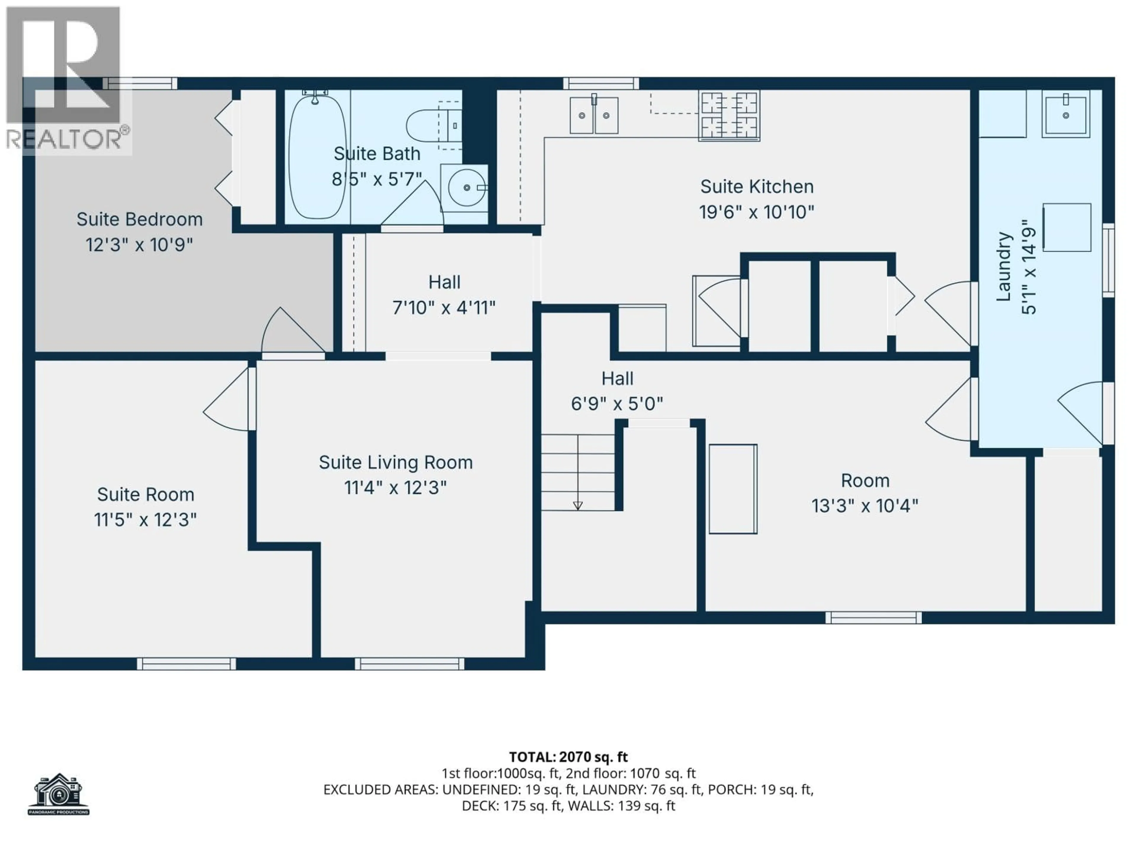 Floor plan for 548 PINCHBECK STREET, Williams Lake British Columbia V2G1E7