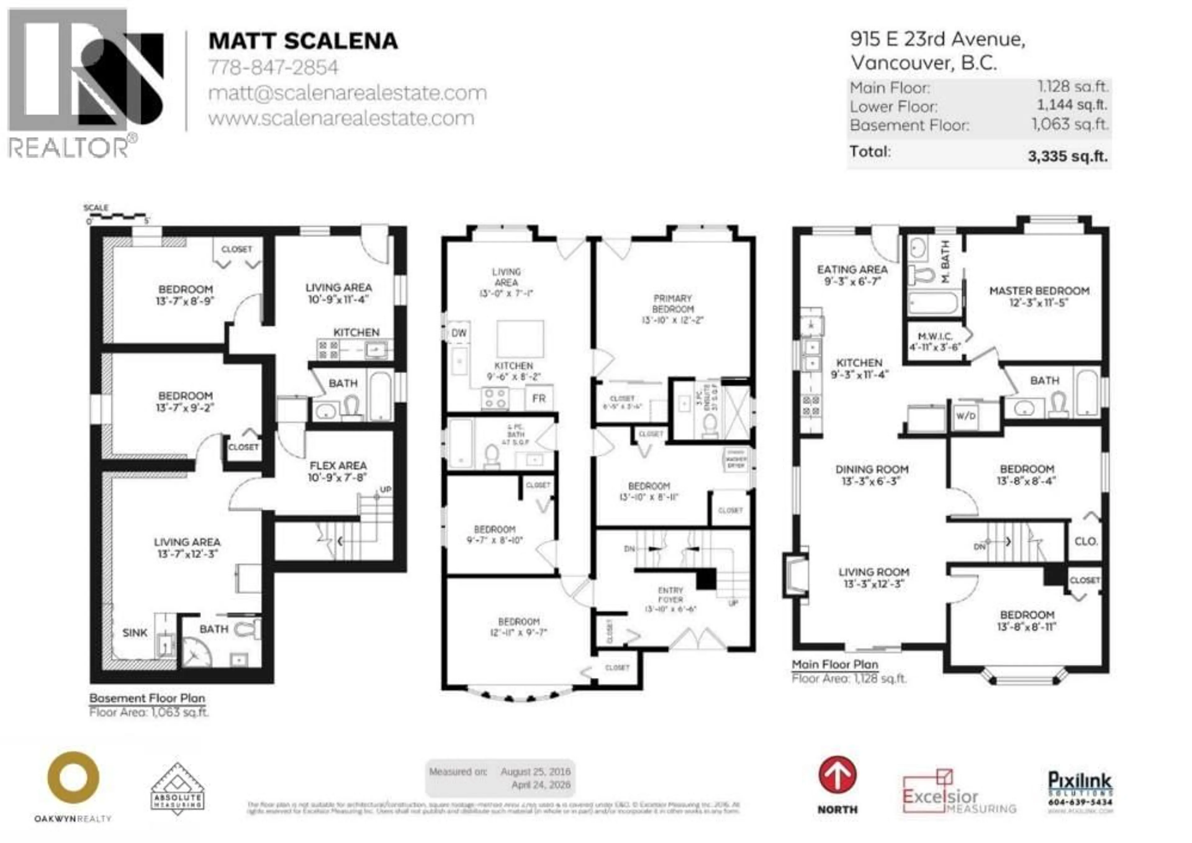 Floor plan for 915 23RD AVENUE, Vancouver British Columbia V5V1Y6