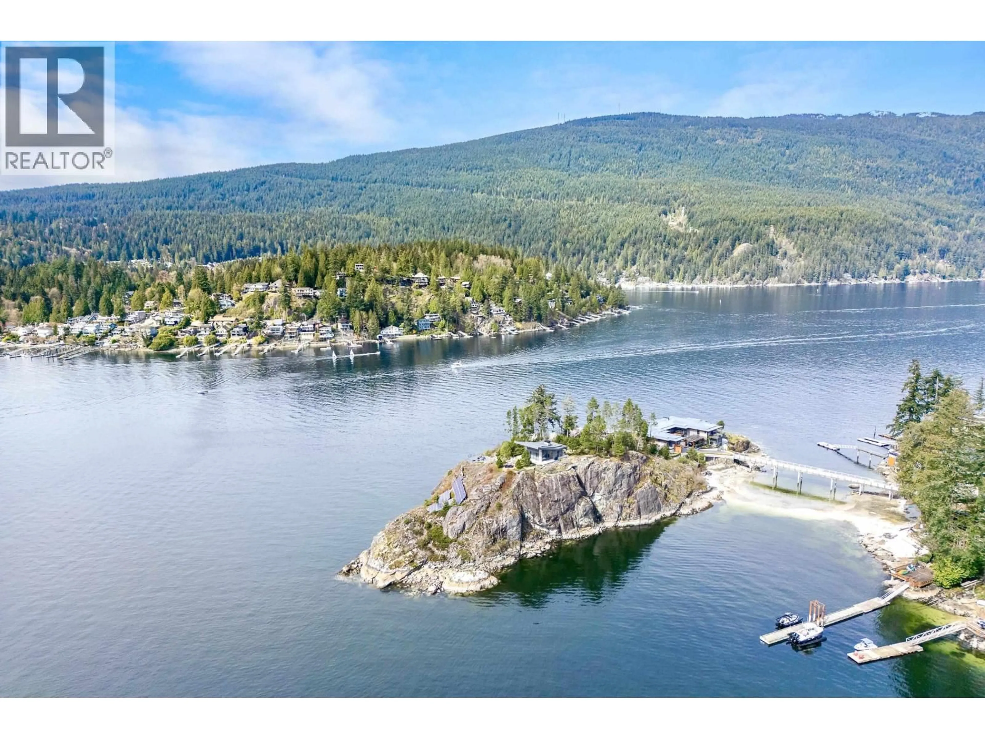 A pic from outside/outdoor area/front of a property/back of a property/a pic from drone, water/lake/river/ocean view for 4705 BELCARRA BAY ROAD, Belcarra British Columbia V3H4P6