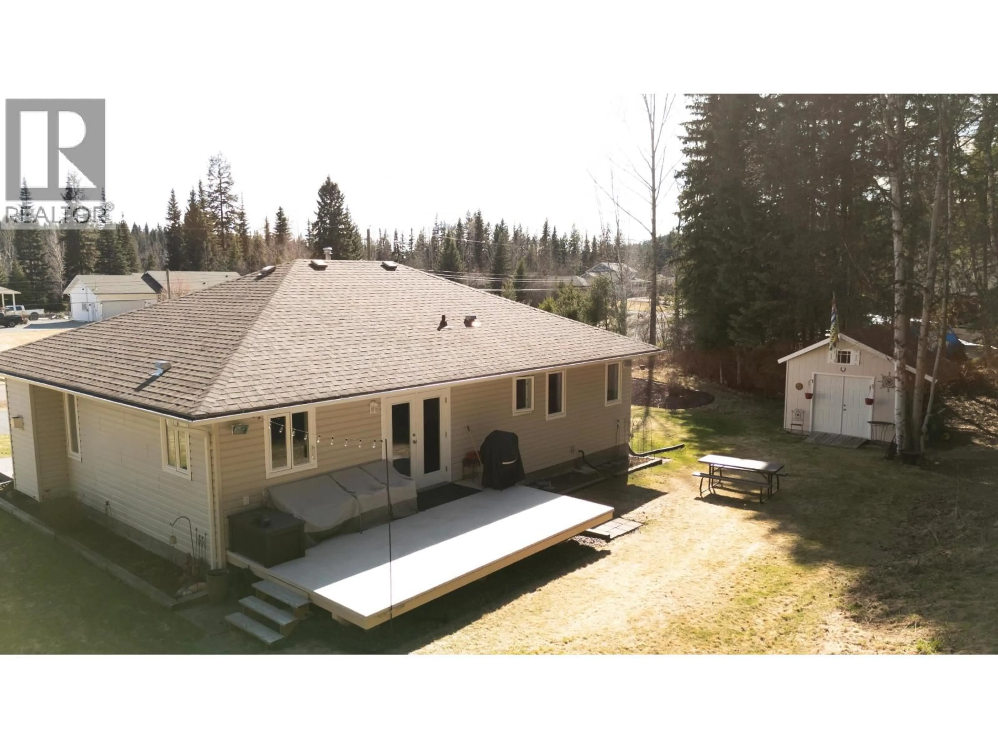 A pic from outside/outdoor area/front of a property/back of a property/a pic from drone, mountain view for 9288 SUMMERSET PLACE, Prince George British Columbia V2K4Z9