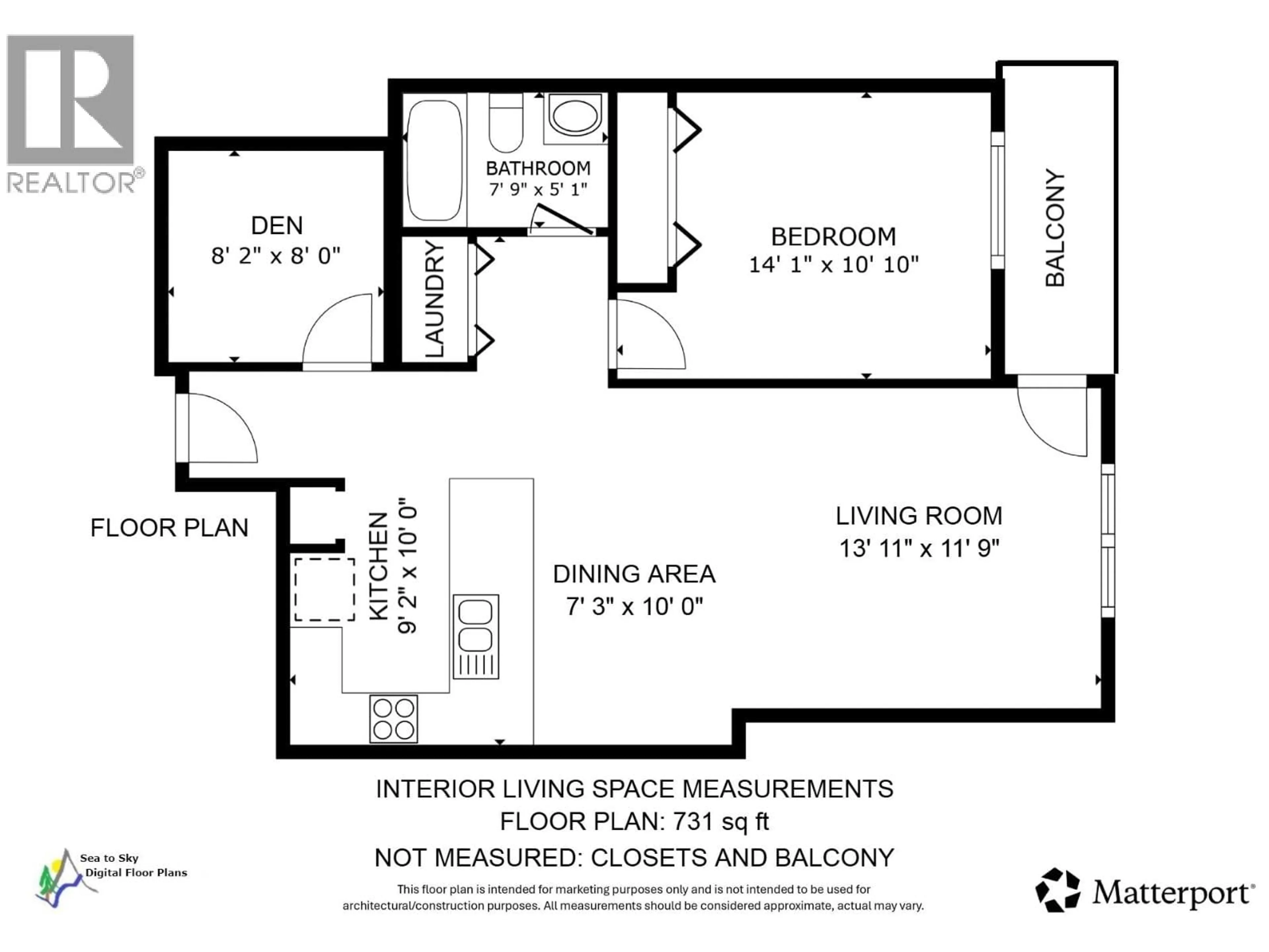 Floor plan for 307 - 1336 MAIN STREET, Squamish British Columbia V8B0R2
