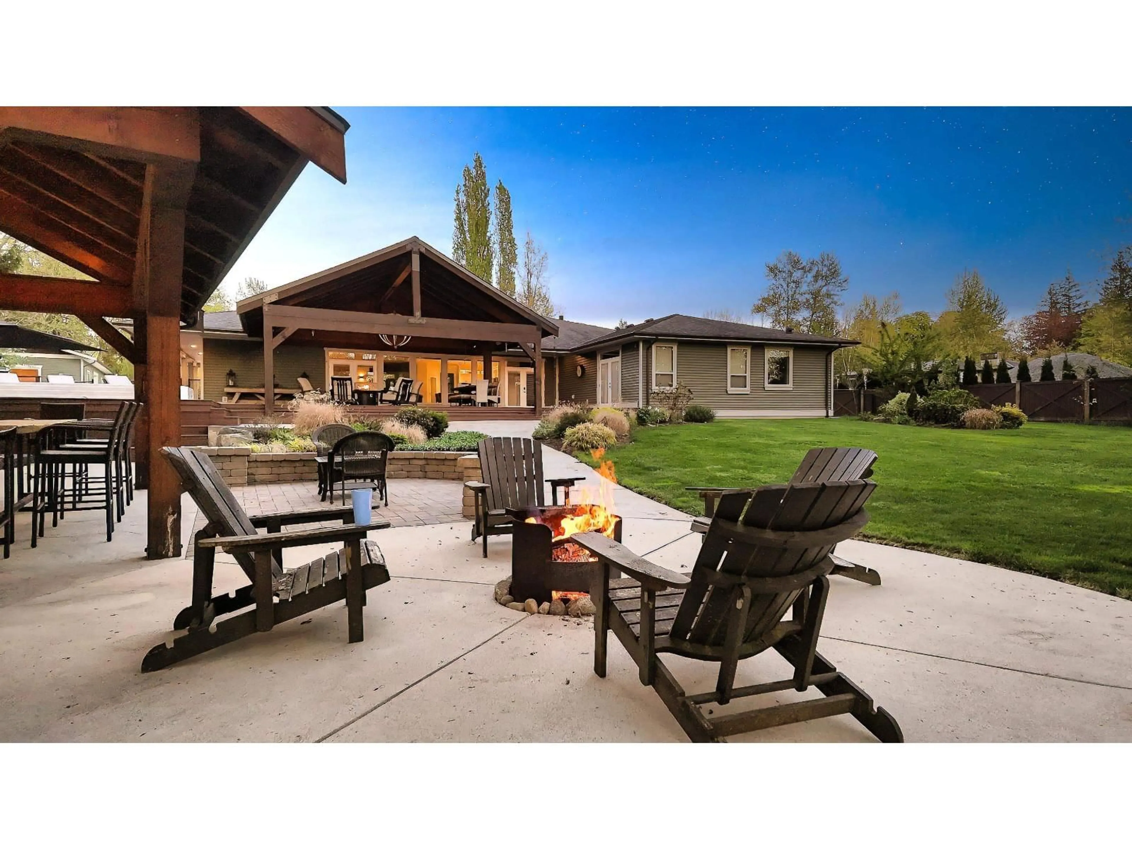 Patio, mountain view for 8091 232 STREET, Langley British Columbia V1M3R8