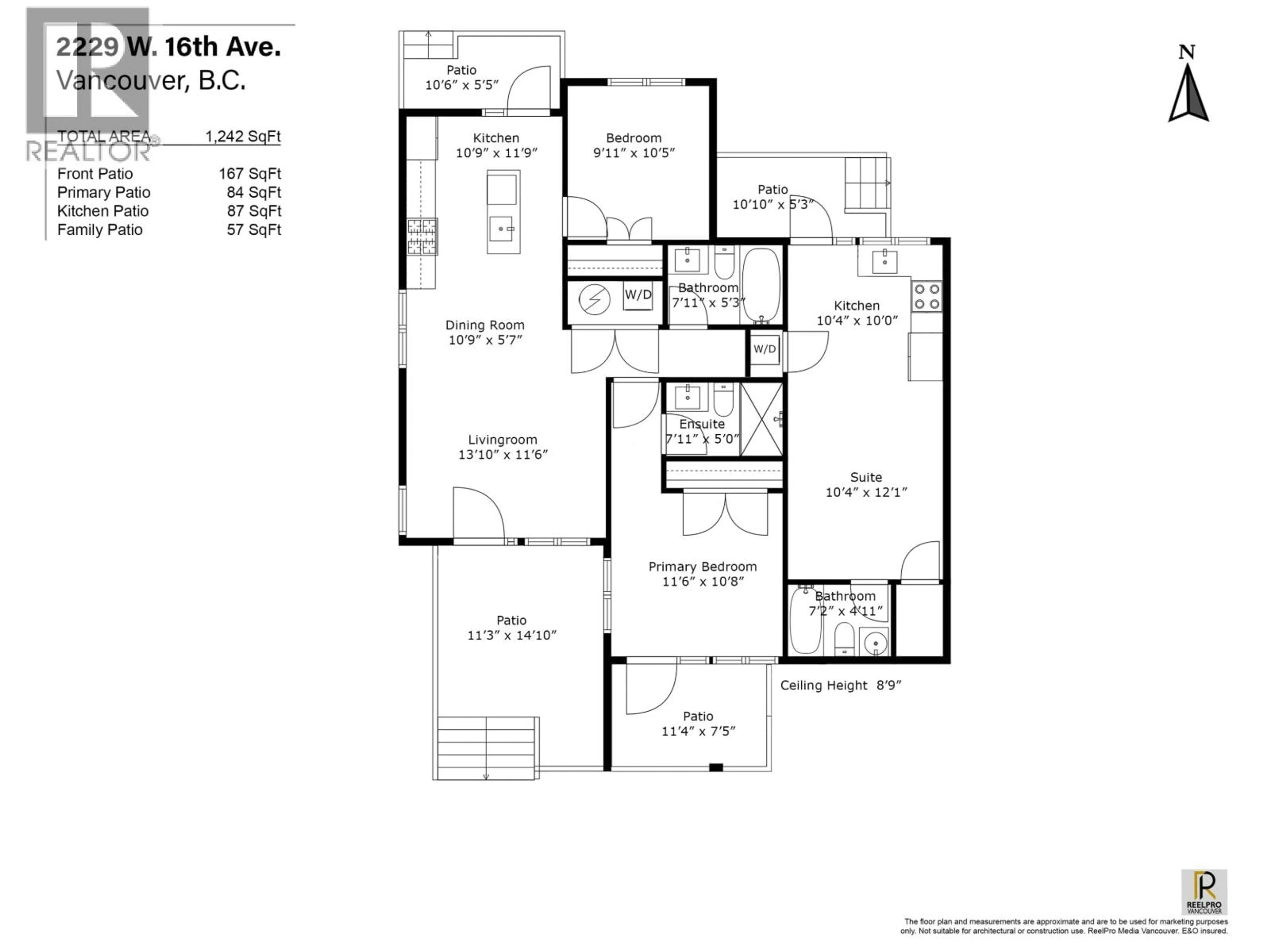 Unknown for 2229 16TH AVENUE, Vancouver British Columbia V6K3B4