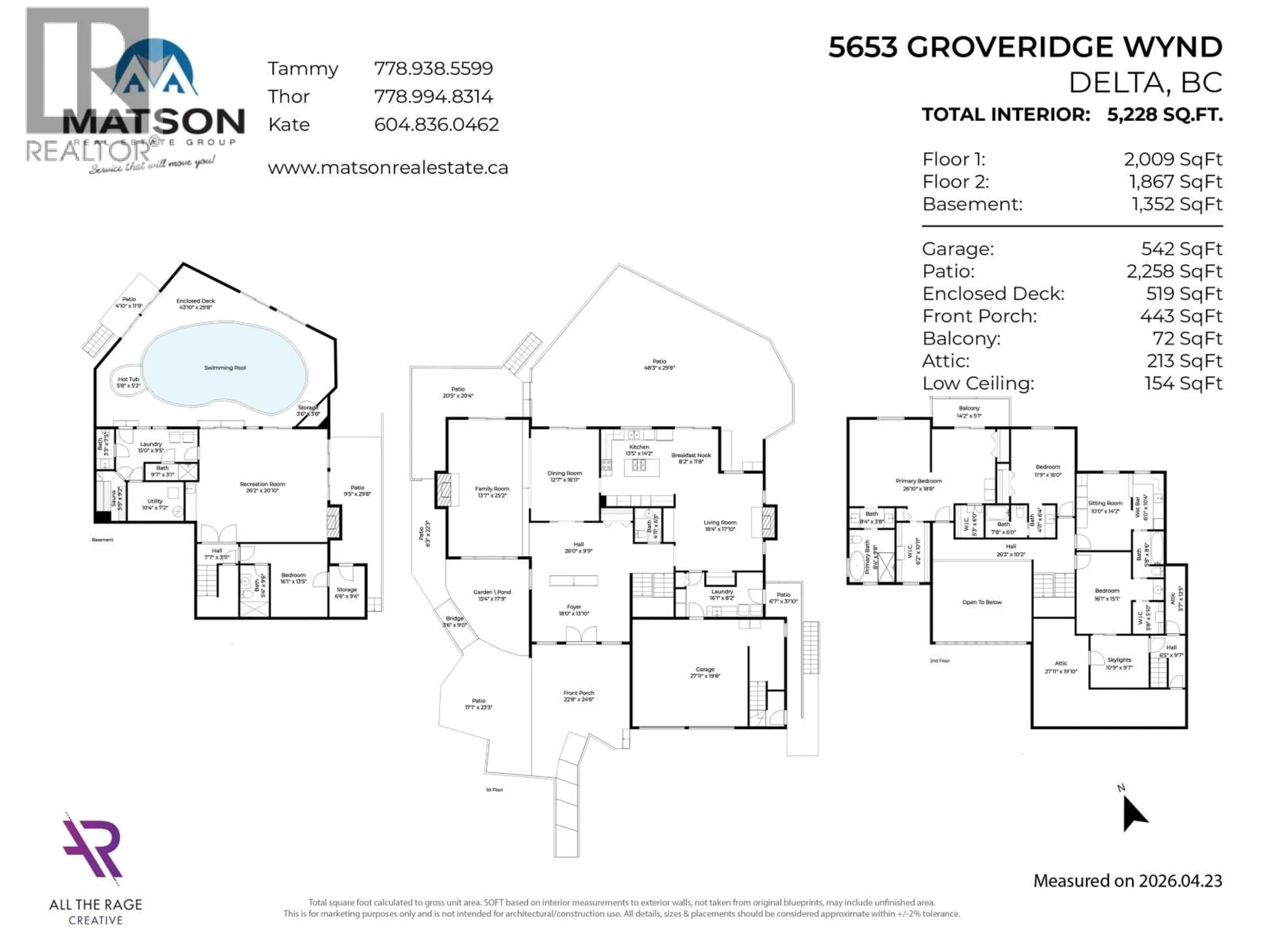 Floor plan for 5653 GROVERIDGE WYND, Delta British Columbia V4L2E4