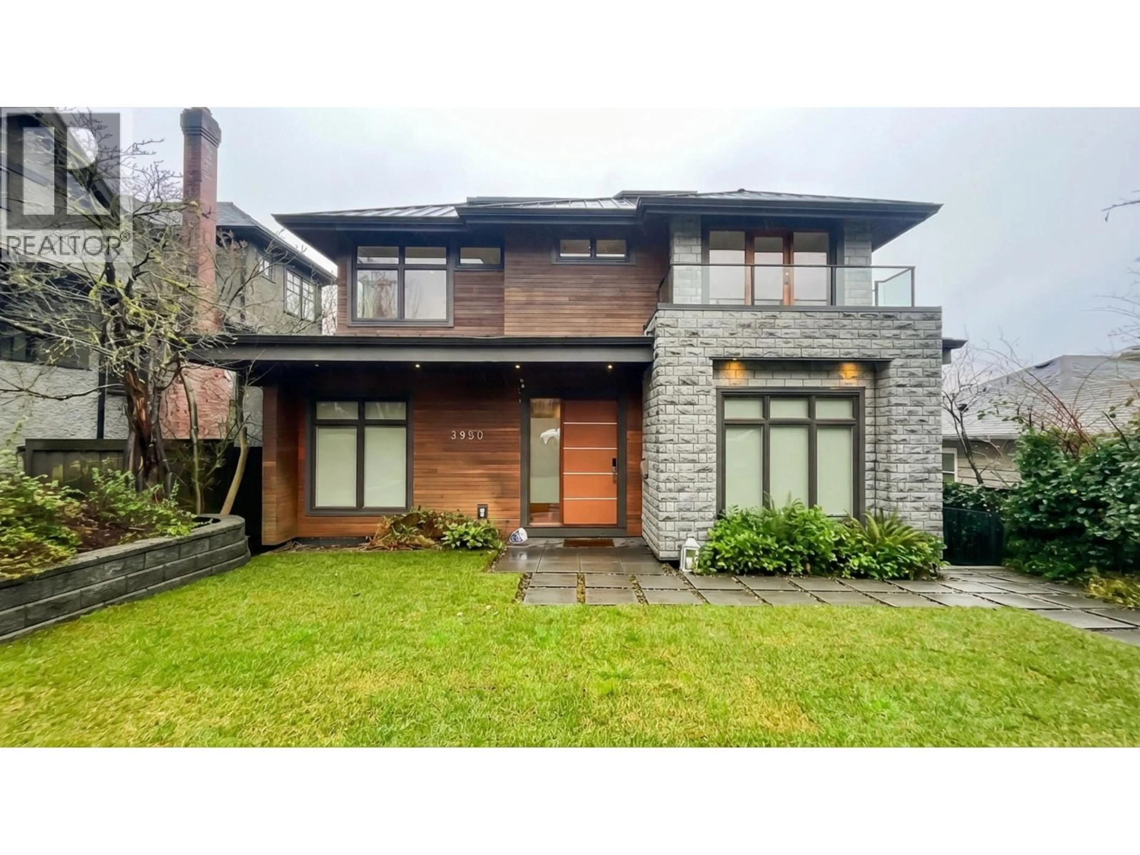 Home with brick exterior material, street for 3950 37TH AVENUE, Vancouver British Columbia V6N2W5