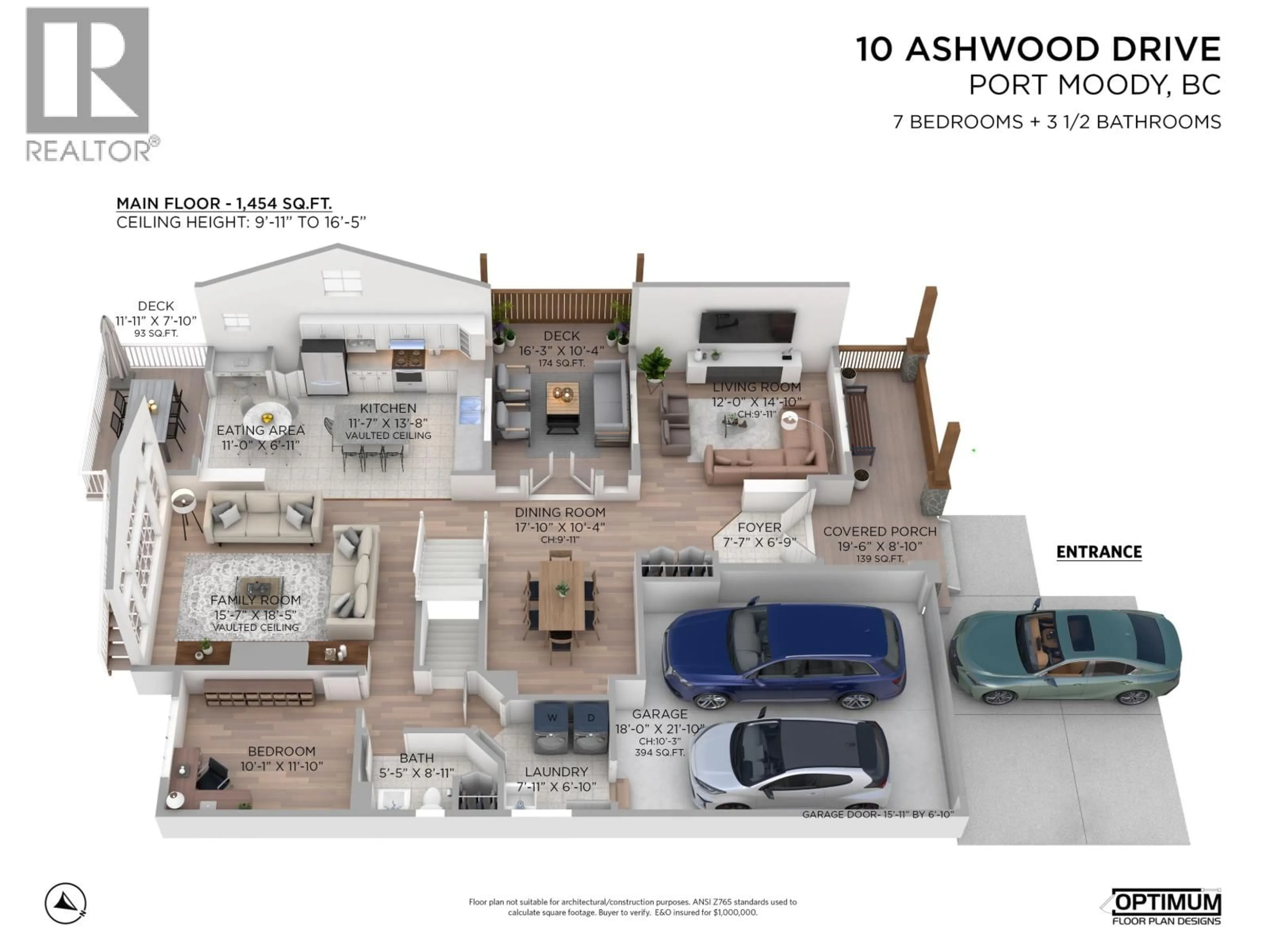 Floor plan for 10 ASHWOOD DRIVE, Port Moody British Columbia V3H5H2