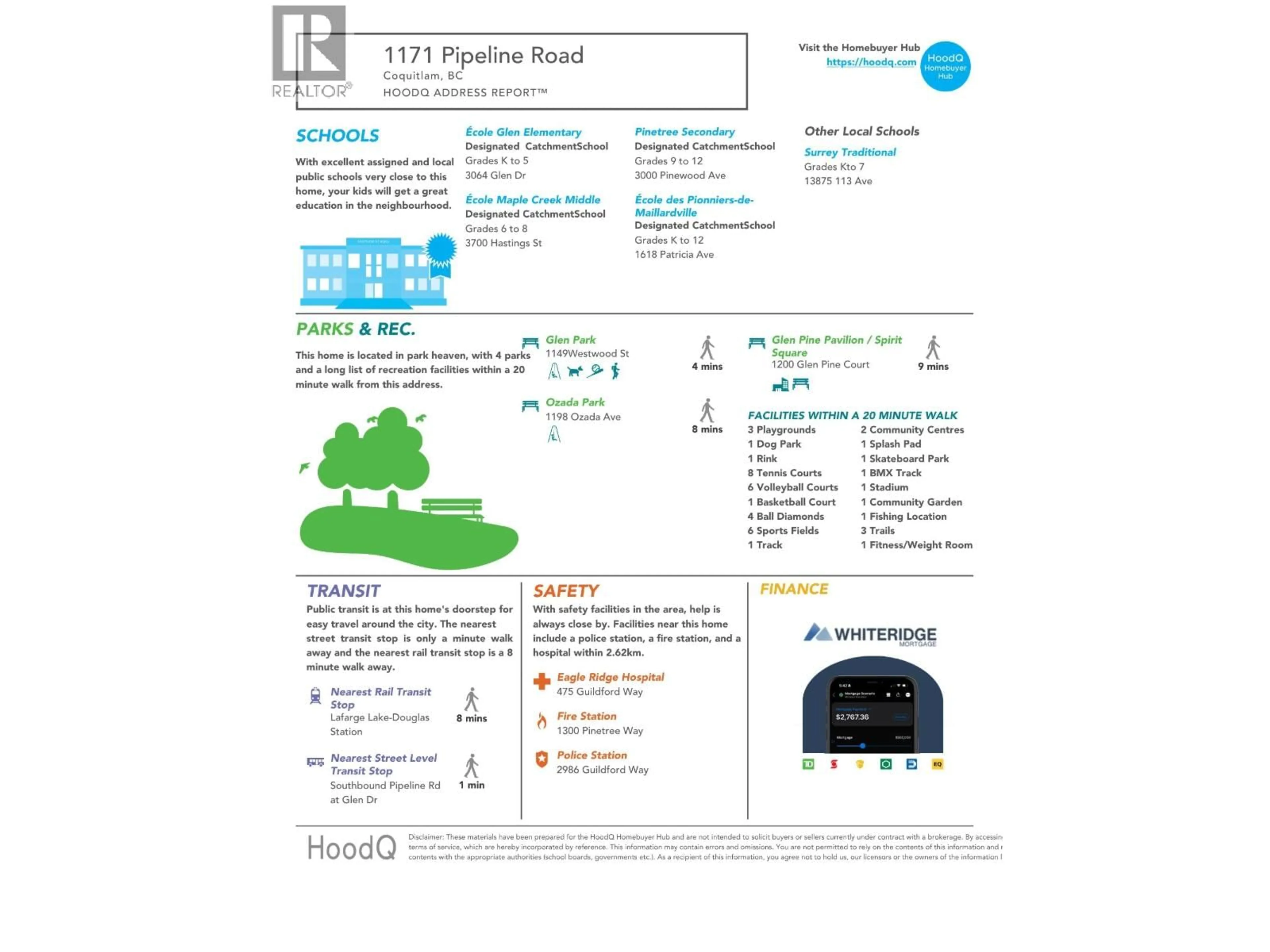 Floor plan for 207 - 1171 PIPELINE ROAD, Coquitlam British Columbia V3B4R9