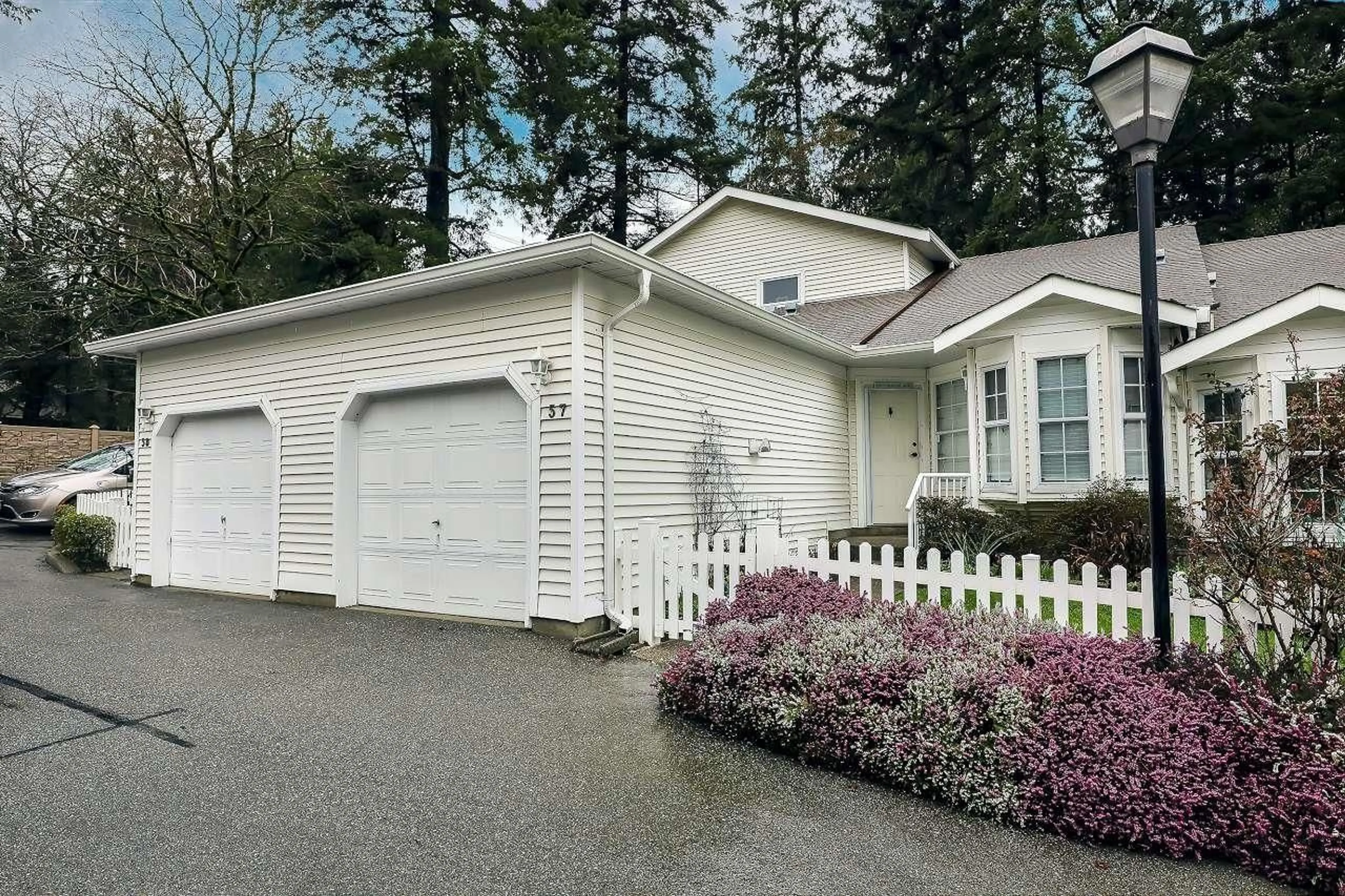 Home with vinyl exterior material, street for 57 - 6537 138TH STREET, Surrey British Columbia V3W0C6