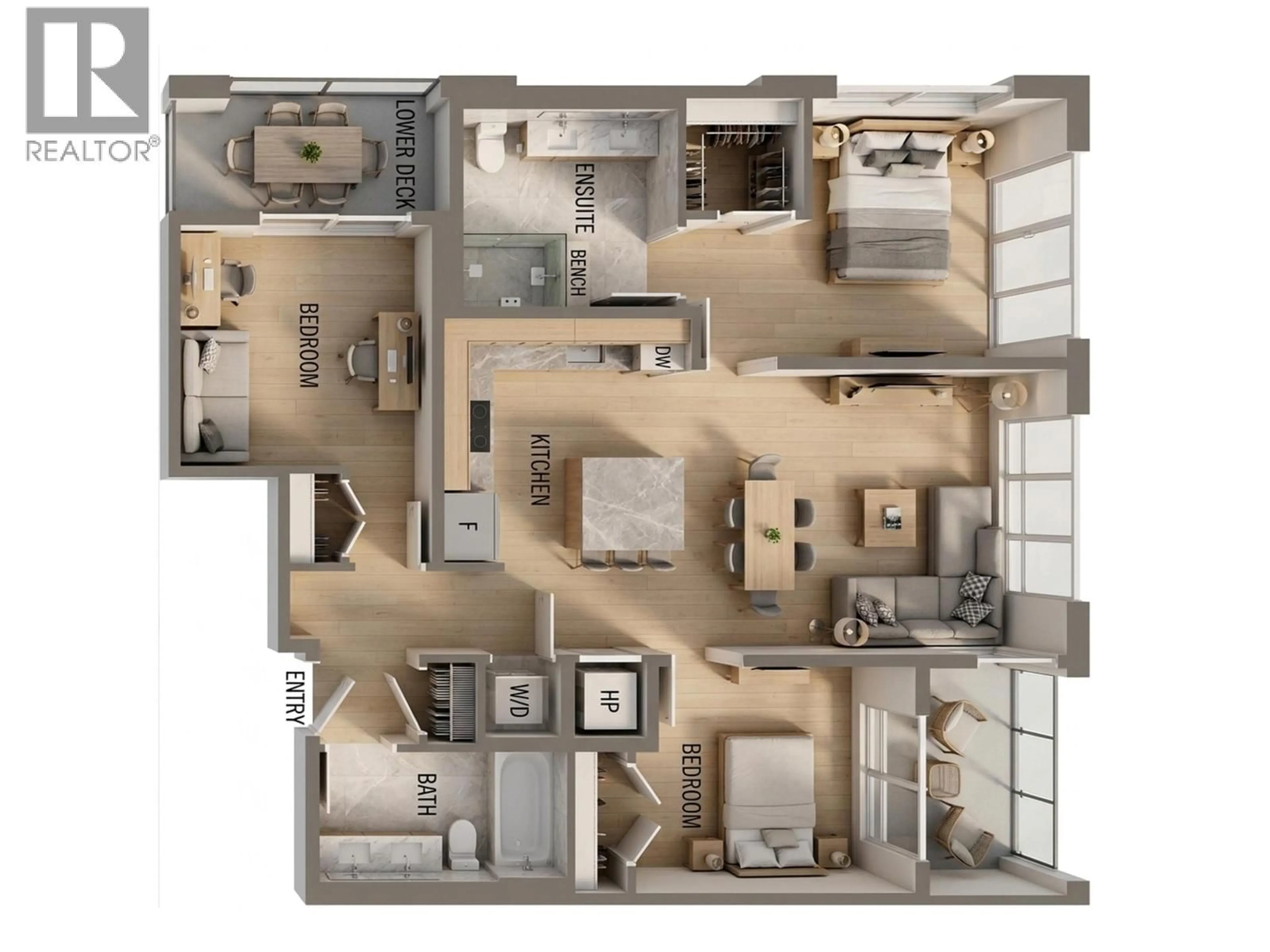 Floor plan for 402 - 110 17TH STREET, North Vancouver British Columbia V7L0K4
