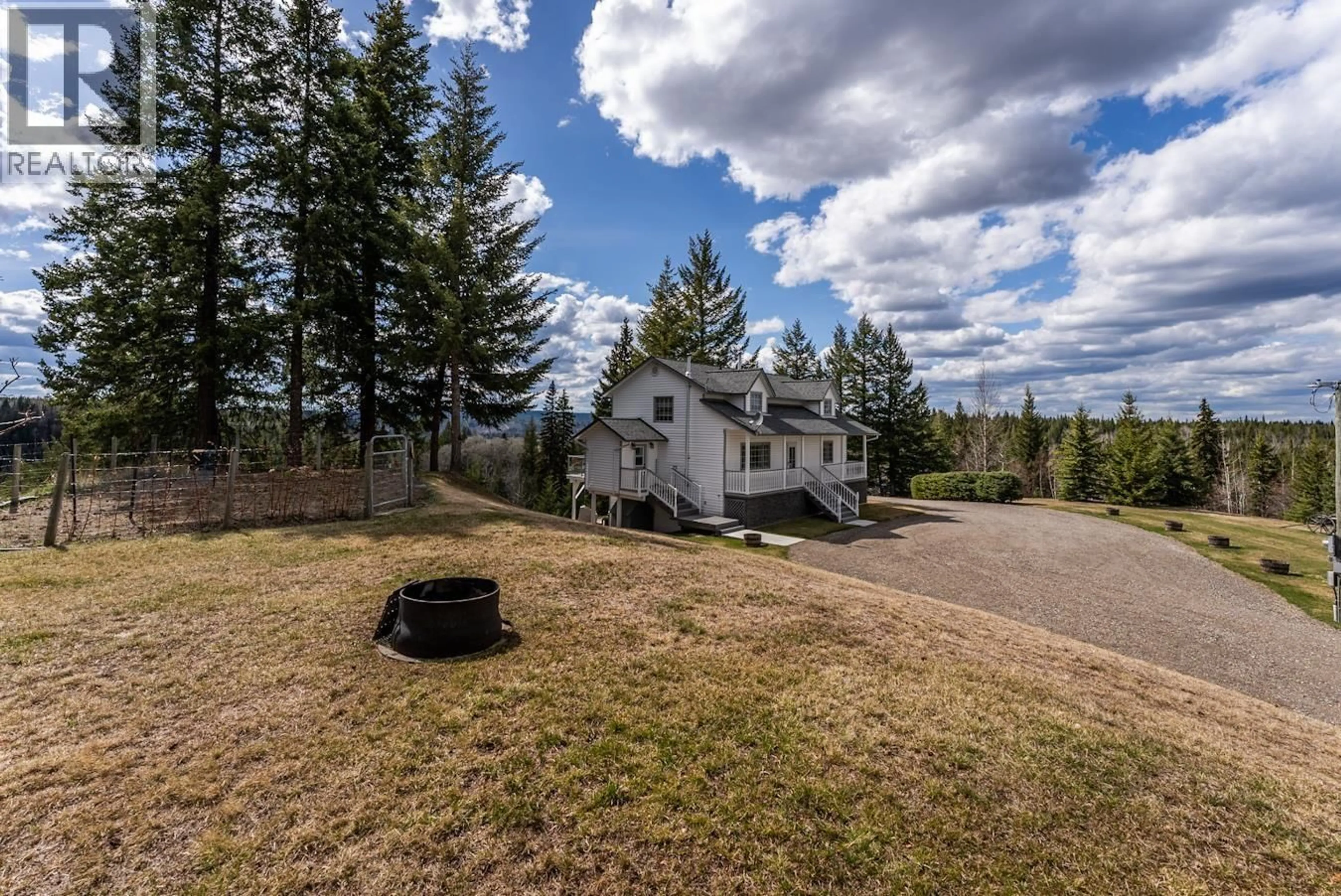 A pic from outside/outdoor area/front of a property/back of a property/a pic from drone, unknown for 14195 WESTBE ROAD, Prince George British Columbia V2N5C2