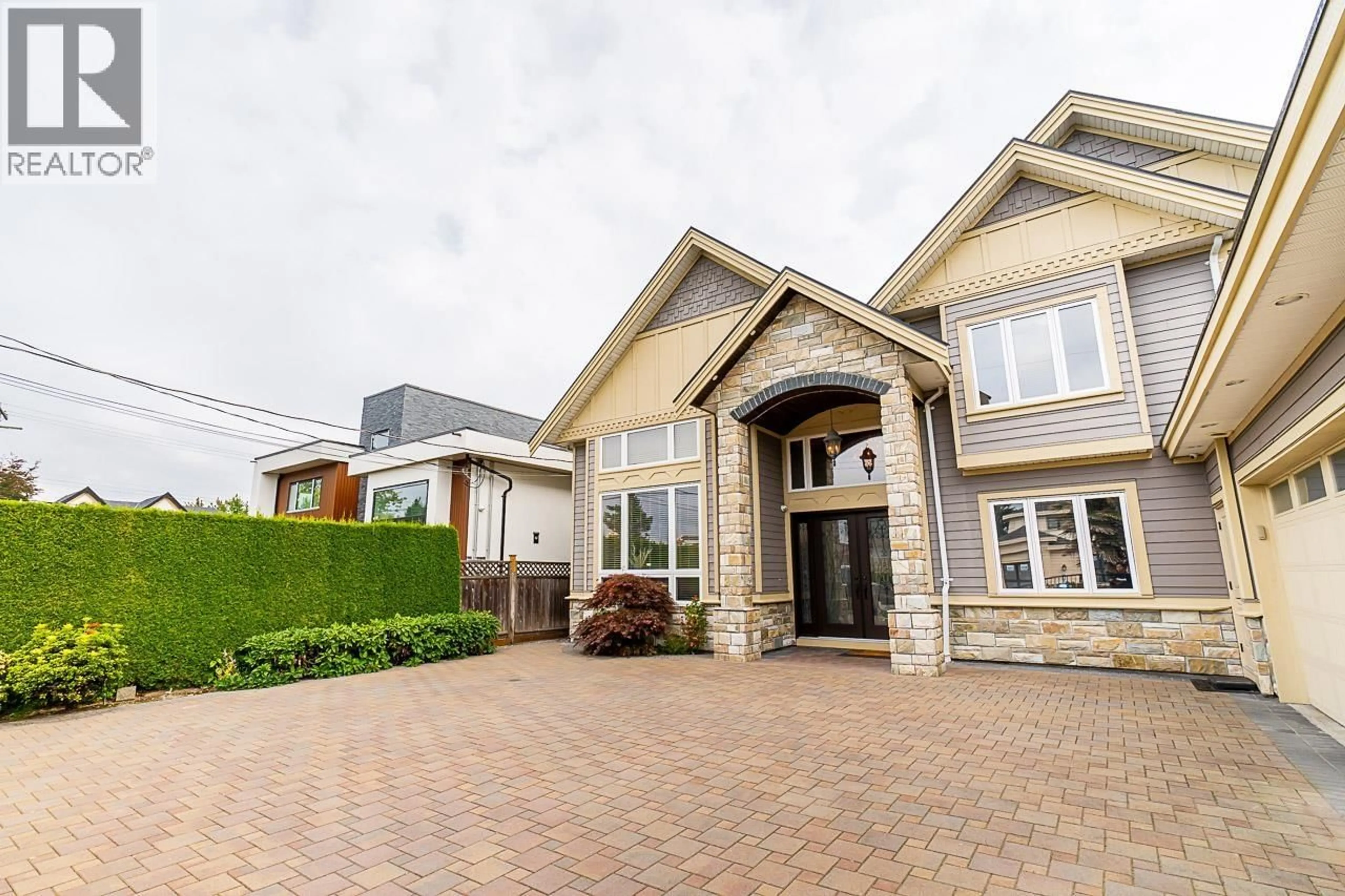 Home with brick exterior material, street for 9028 PINEWELL CRESCENT, Richmond British Columbia V7A2C6