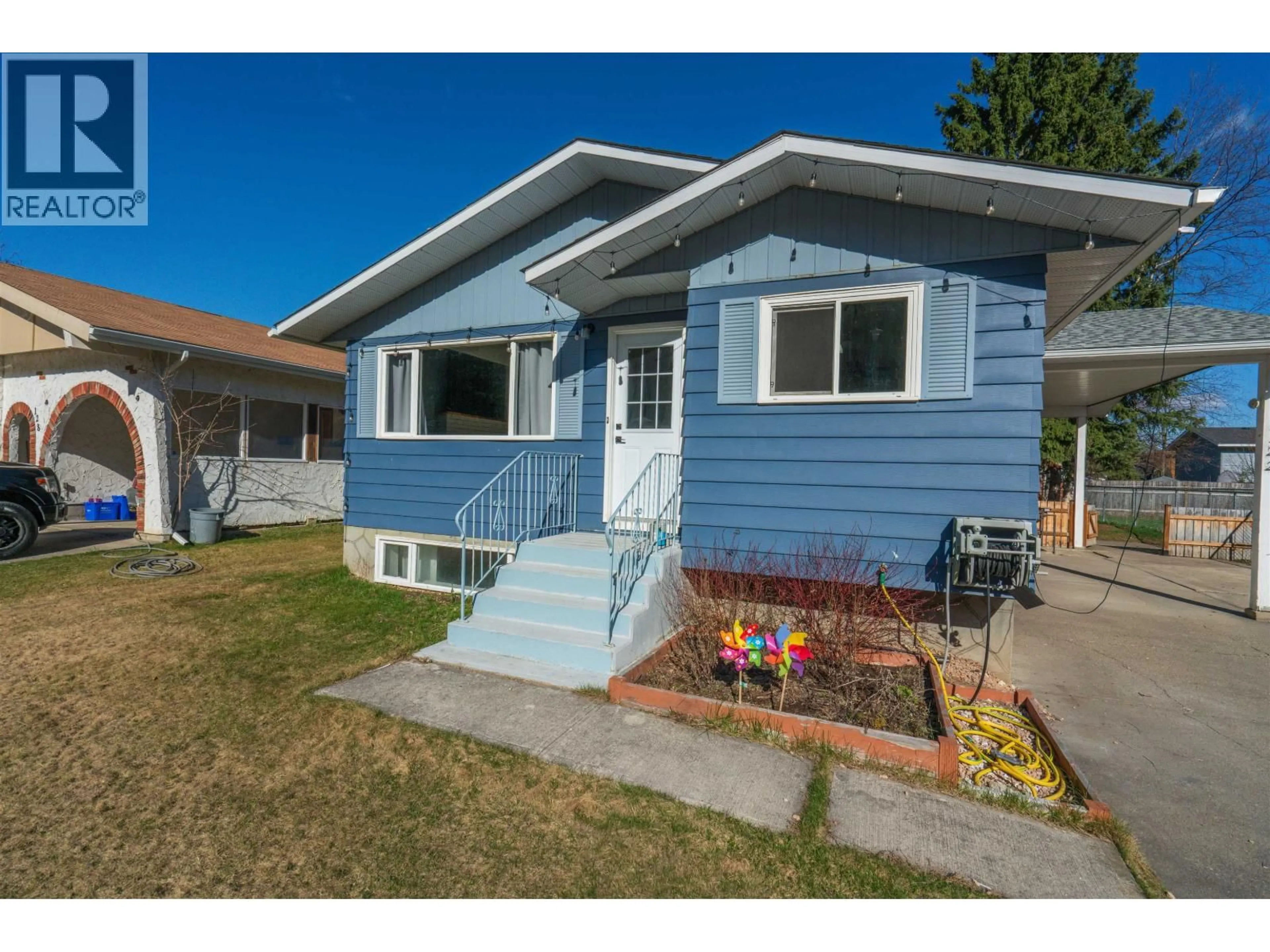 Home with vinyl exterior material, street for 122 VAN SOMER STREET, Prince George British Columbia V2M6E1