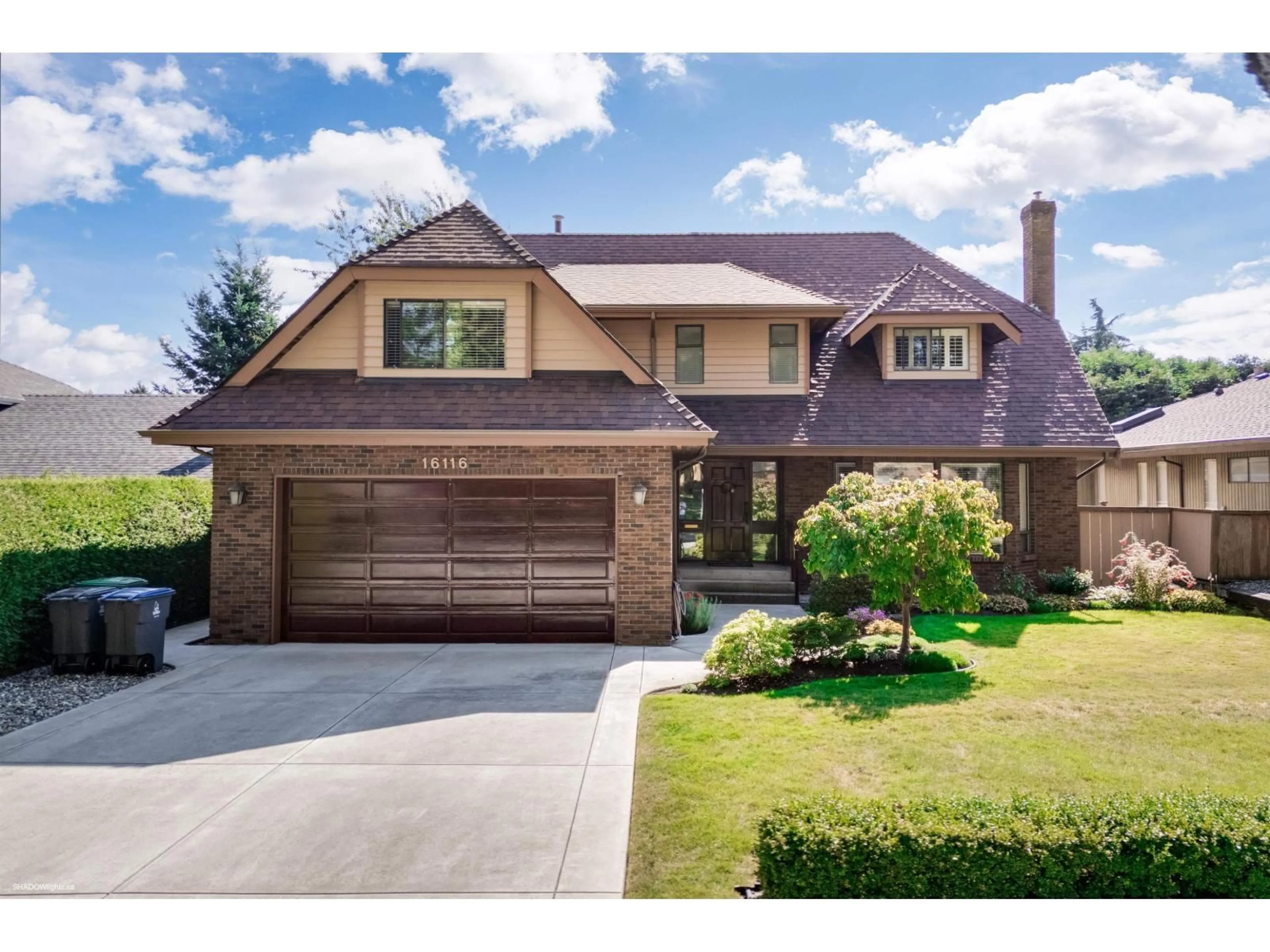 Home with brick exterior material, street for 16116 13A AVENUE, Surrey British Columbia V4A6W5