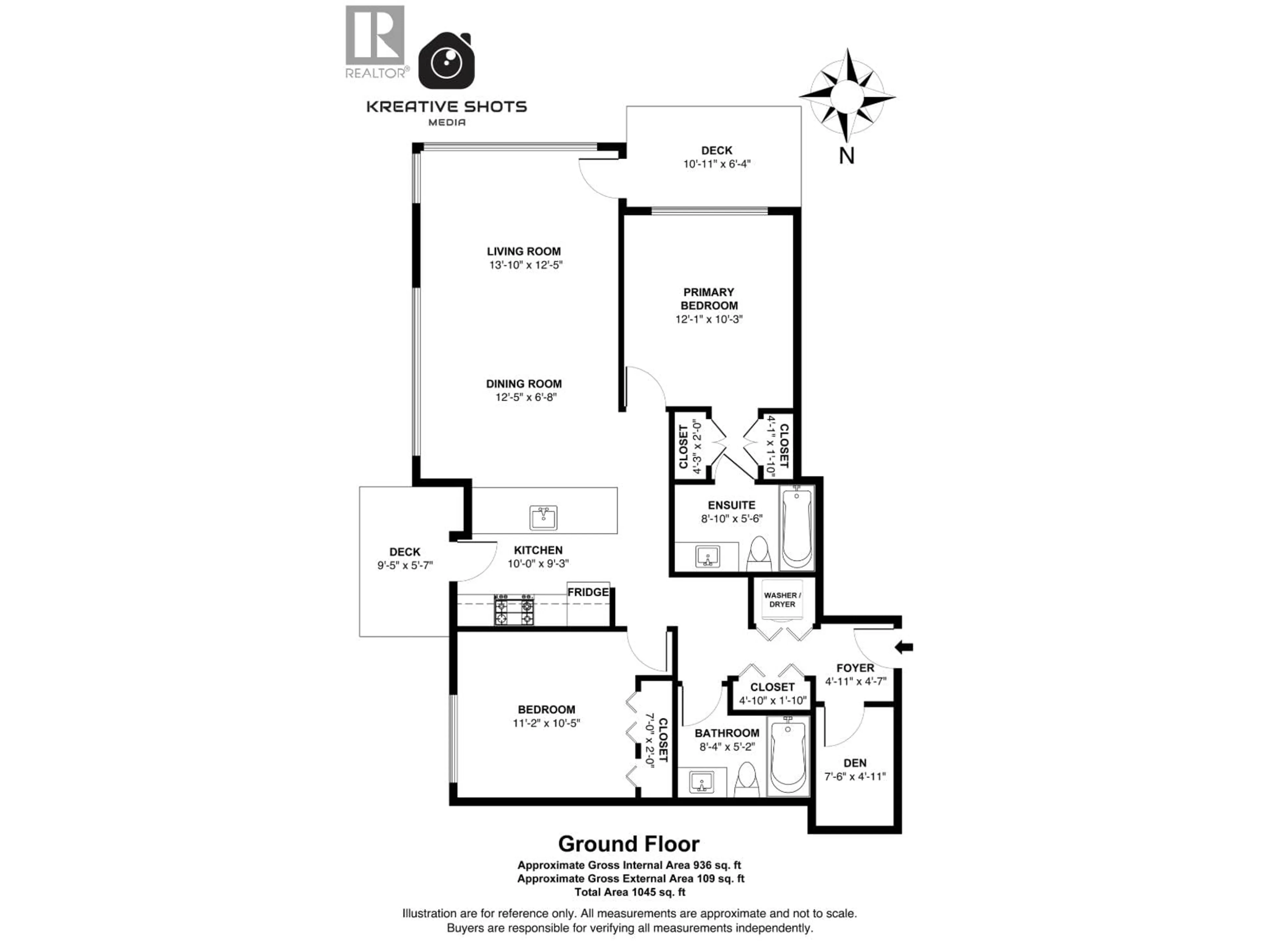 Floor plan for 2408 - 7178 COLLIER STREET, Burnaby British Columbia V5E4N7
