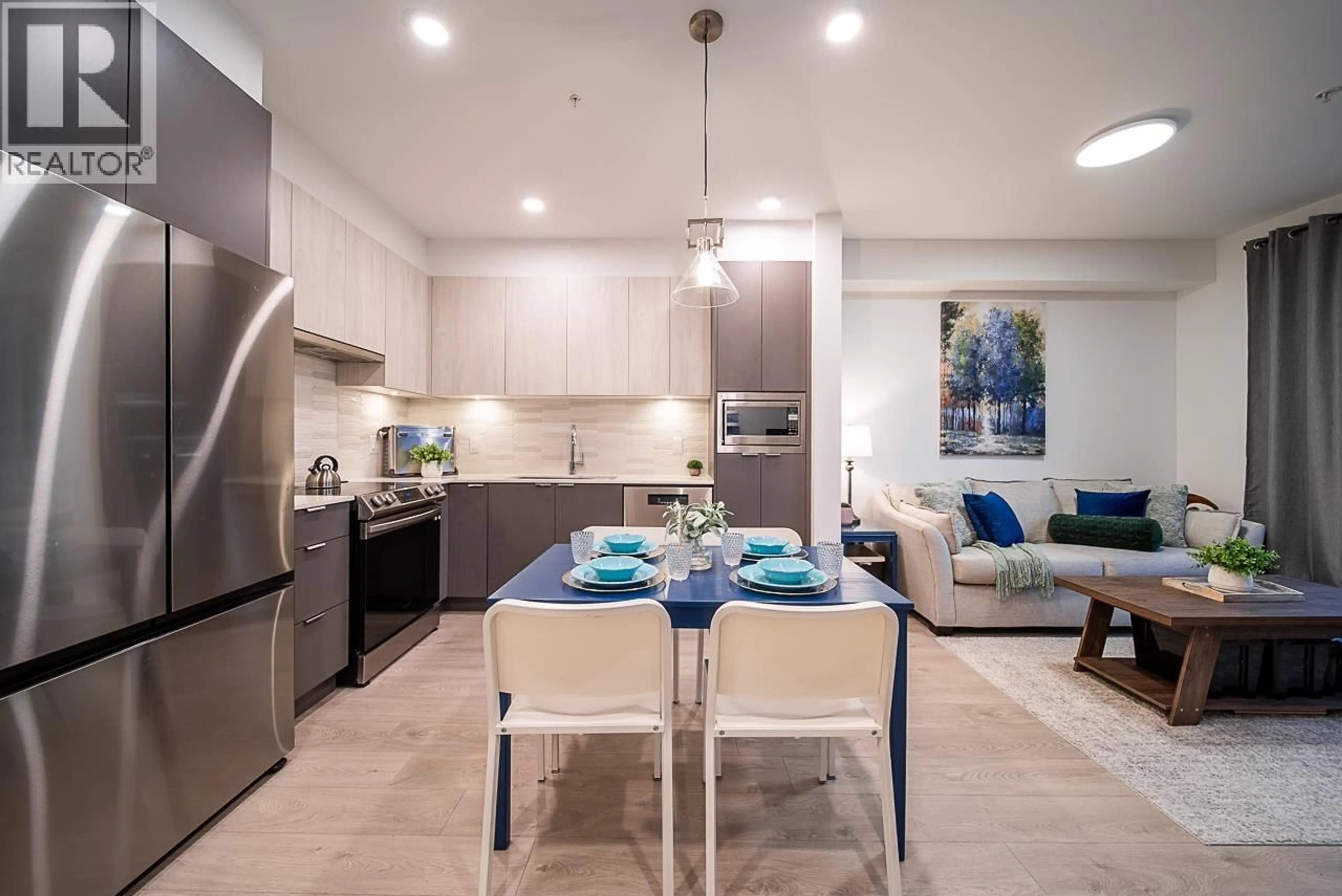 Open concept kitchen, ceramic/tile floor for #404 - 2499 RABBIT DRIVE, Tsawwassen British Columbia V4M0G4