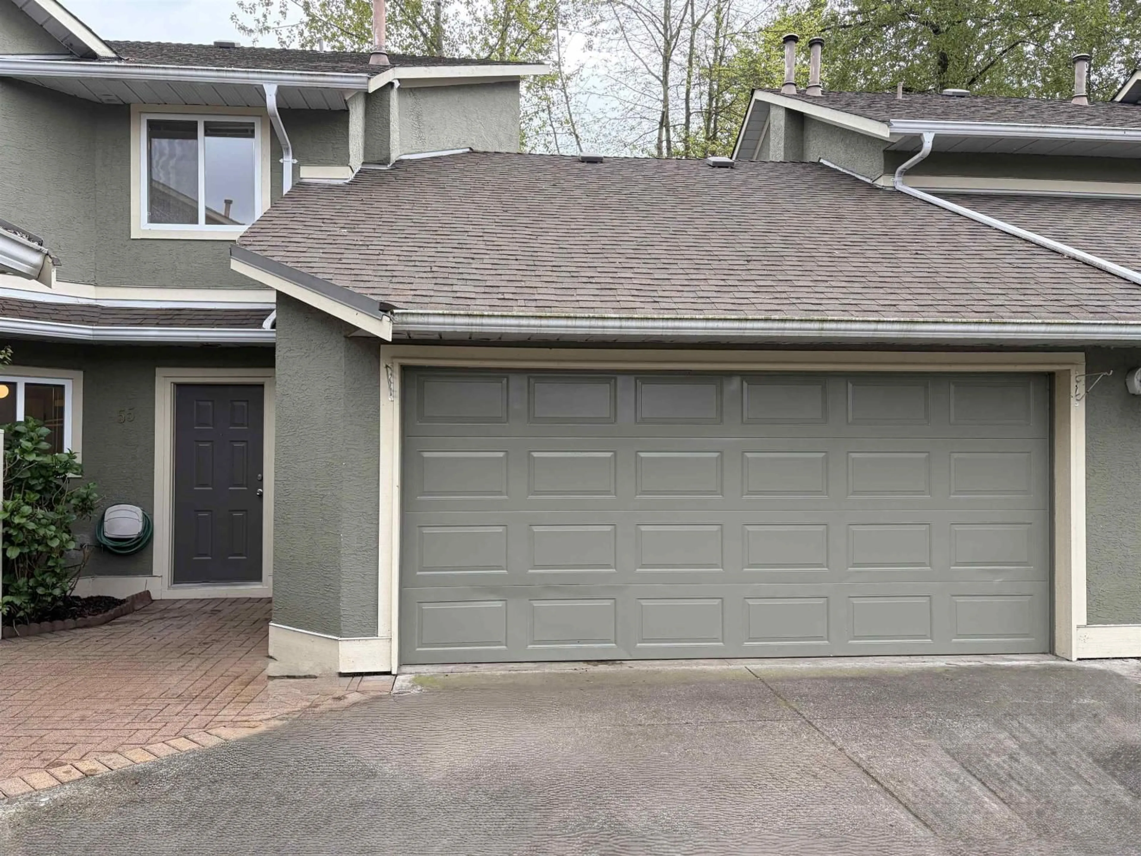 Home with vinyl exterior material, street for 55 - 16061 85 AVENUE, Surrey British Columbia V4N4Y5