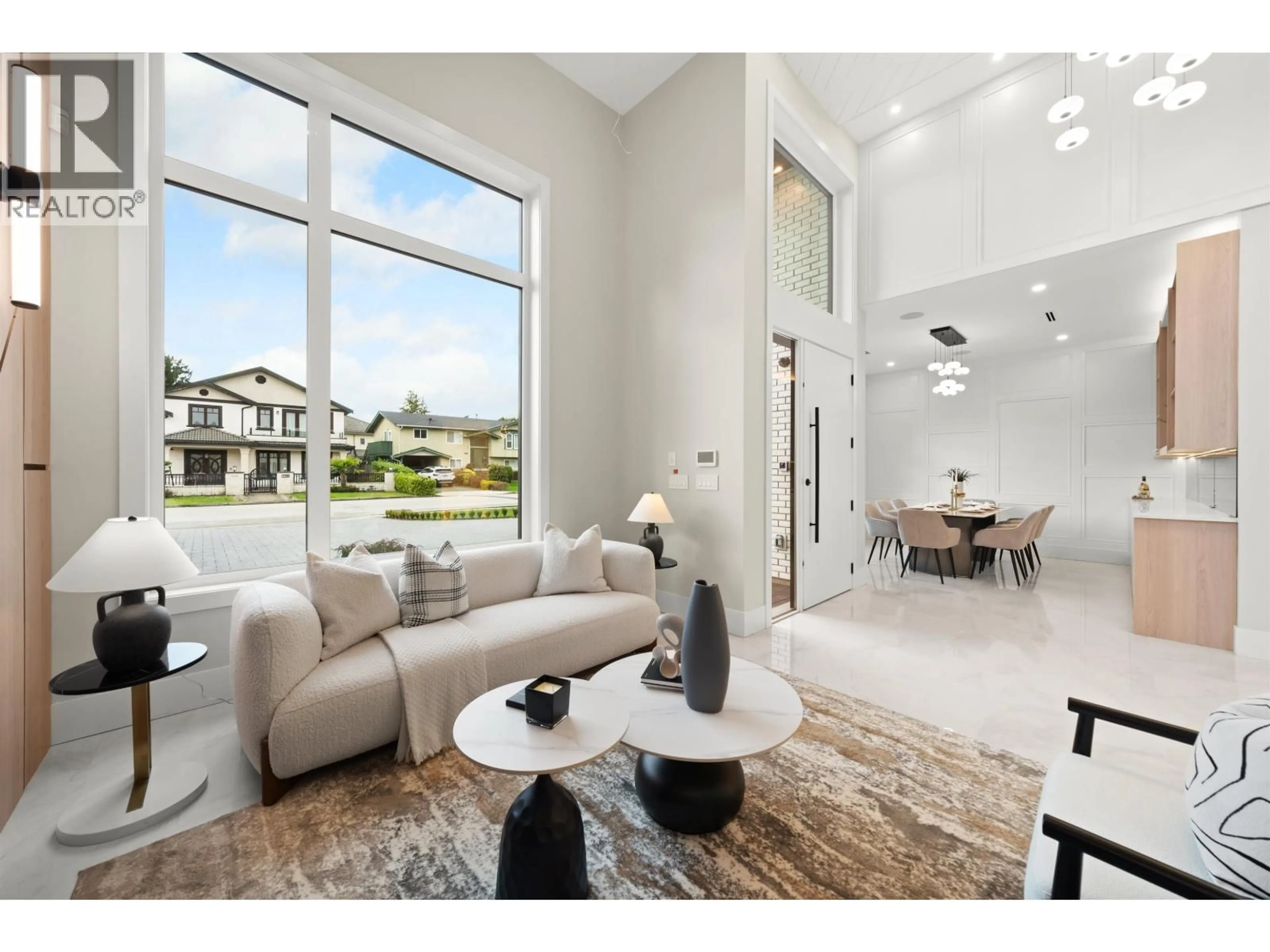 Living room with furniture, ceramic/tile floor for 6400 RIVERDALE DRIVE, Richmond British Columbia V7C2G1