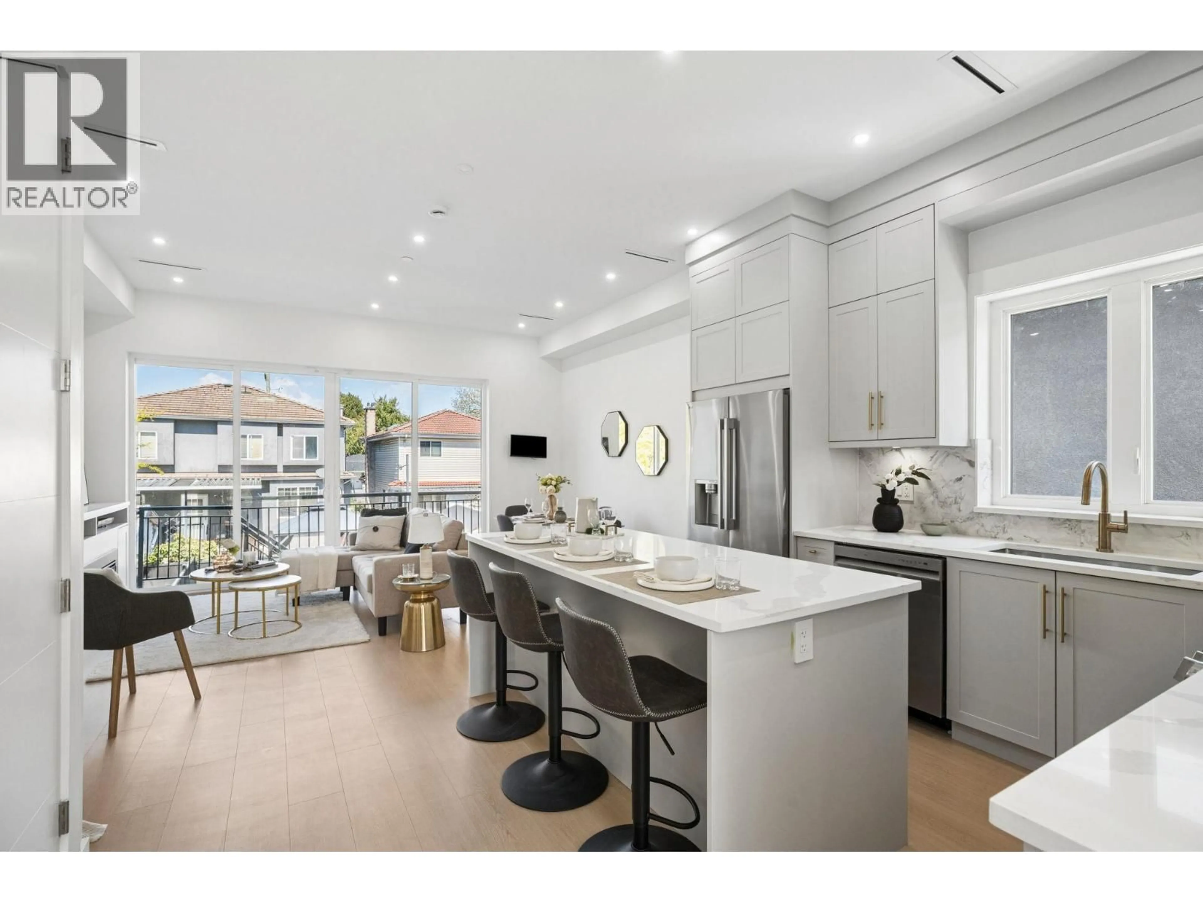 Open concept kitchen, unknown for 2 - 1005 55TH AVENUE, Vancouver British Columbia V5X1N8