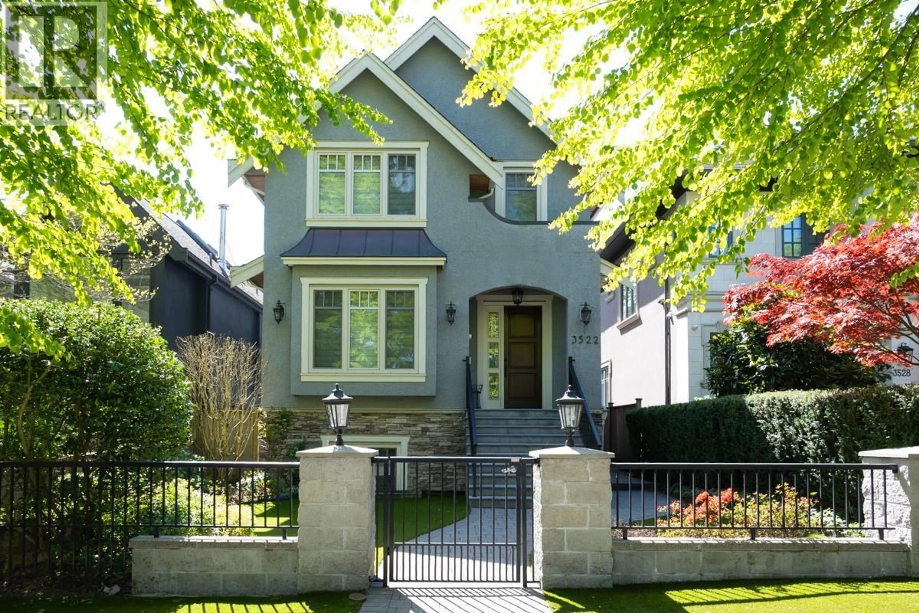 Home with brick exterior material, street for 3522 21ST AVENUE, Vancouver British Columbia V6S1G9