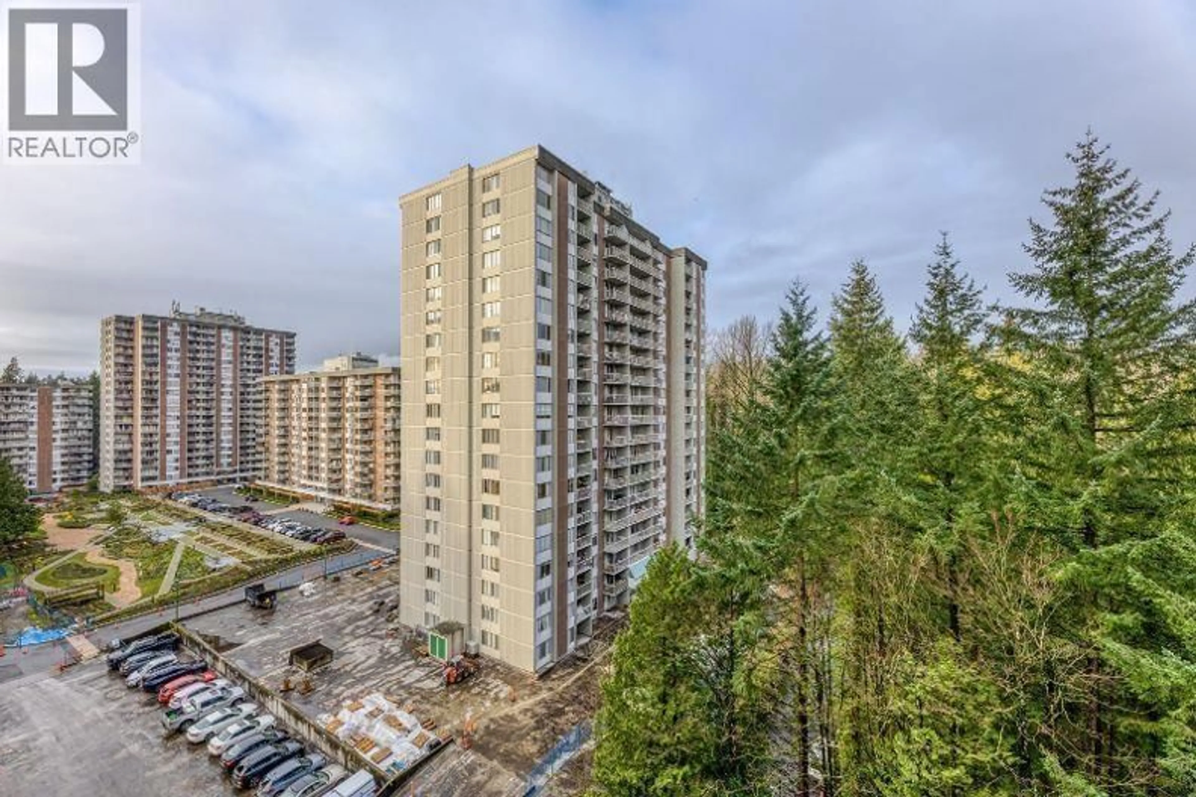 A pic from outside/outdoor area/front of a property/back of a property/a pic from drone, city buildings view from balcony for 1301 - 2004 FULLERTON AVENUE, North Vancouver British Columbia V7P3G8