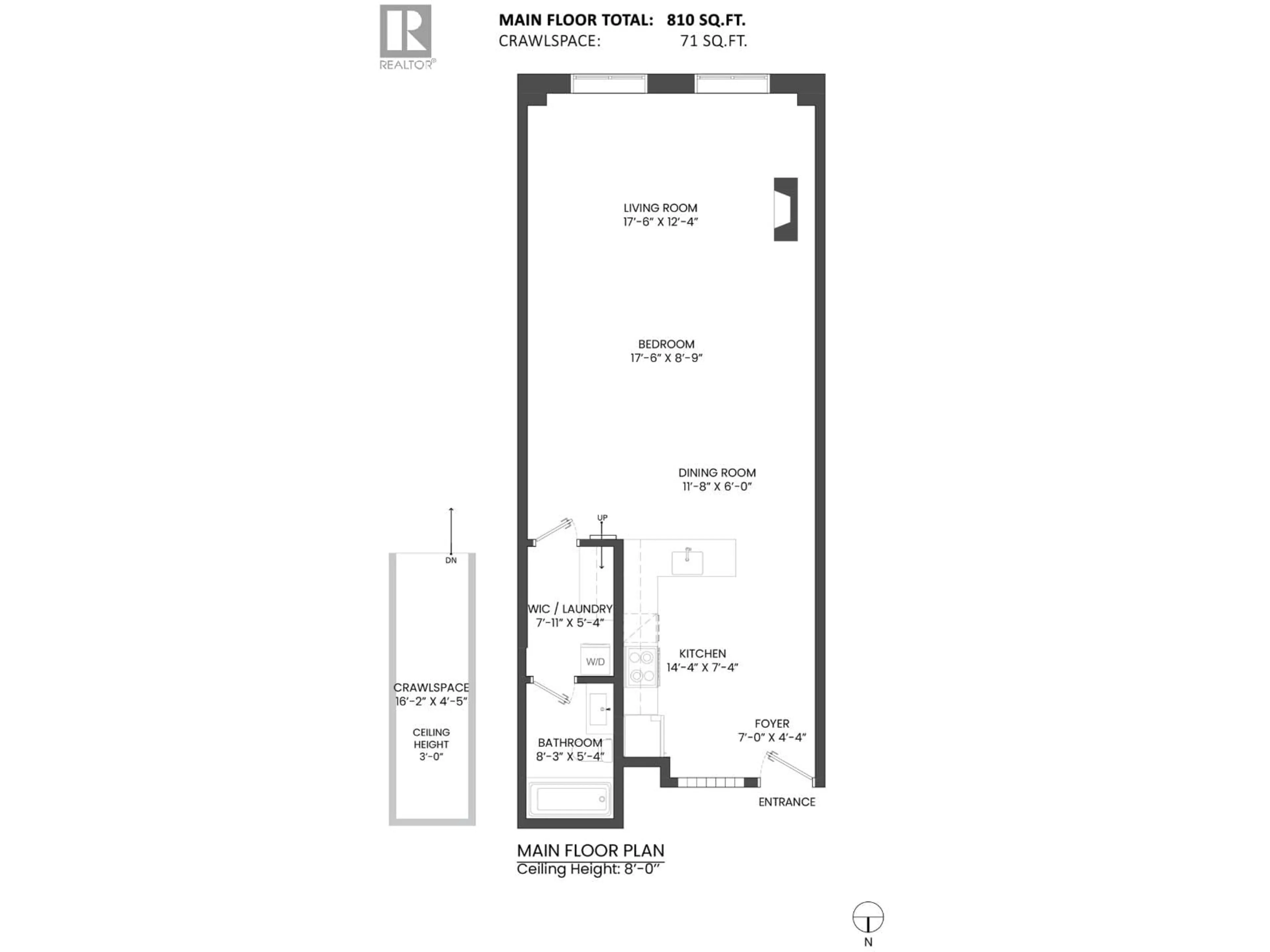 Floor plan for 321 - 2556 HASTINGS STREET, Vancouver British Columbia V5K1Z3