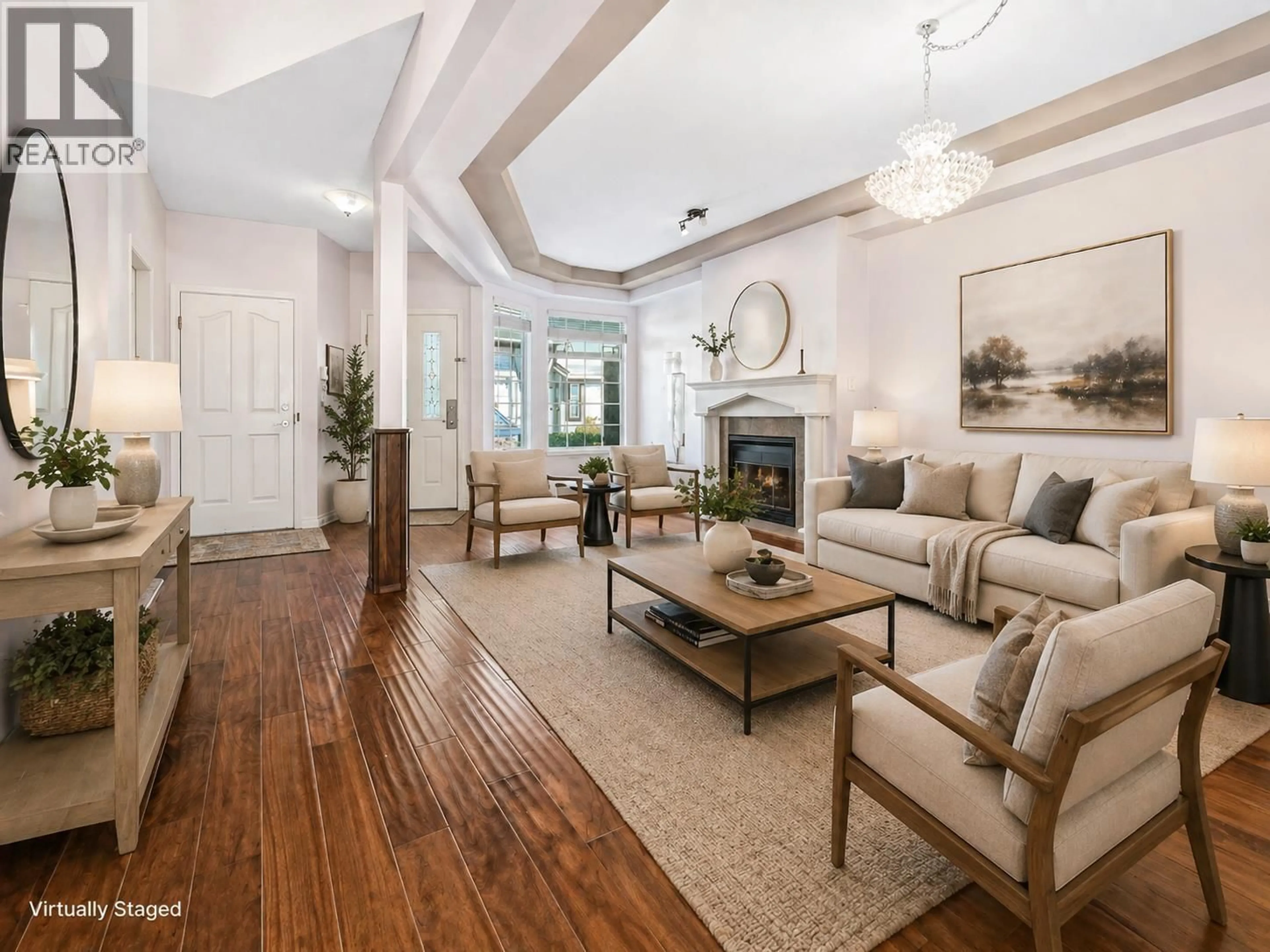 Living room with furniture, unknown for 19 - 9311 DAYTON AVENUE, Richmond British Columbia V6Y1E2