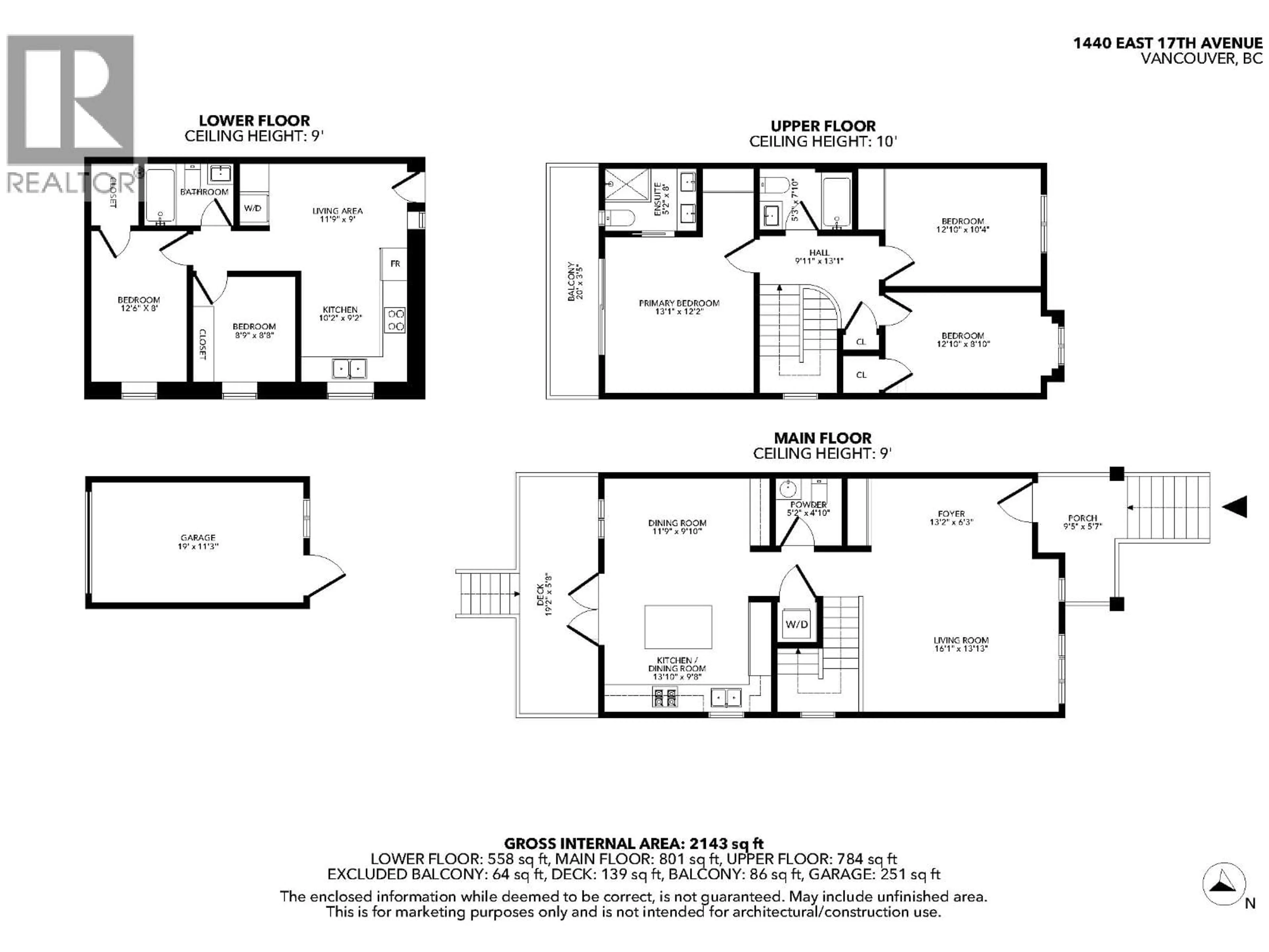 Floor plan for 1440 17TH AVENUE, Vancouver British Columbia V5N2G8