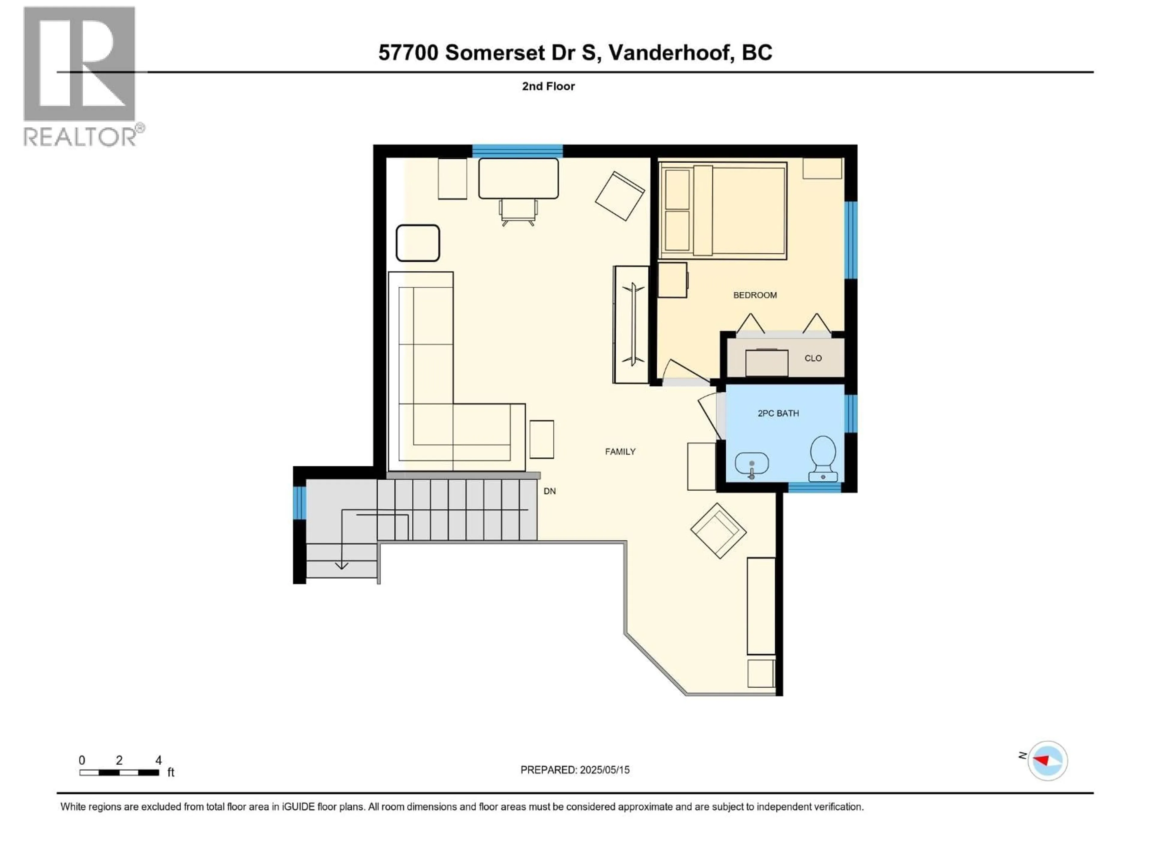 Floor plan for 57700 SOMERSET DRIVE, Prince George British Columbia V0J3A3