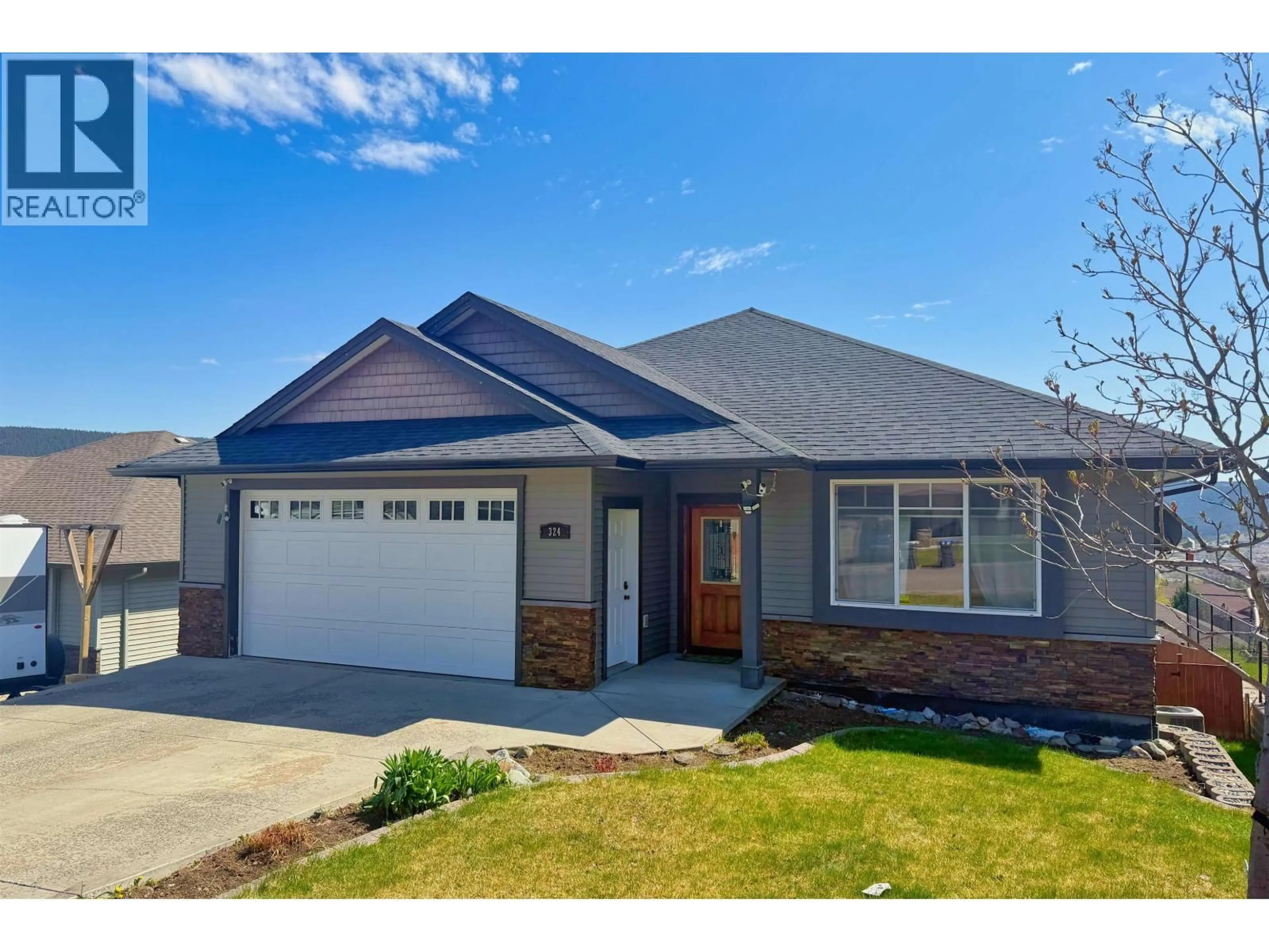 Home with brick exterior material, street for 324 MANDARINO PLACE, Williams Lake British Columbia V2G5J1